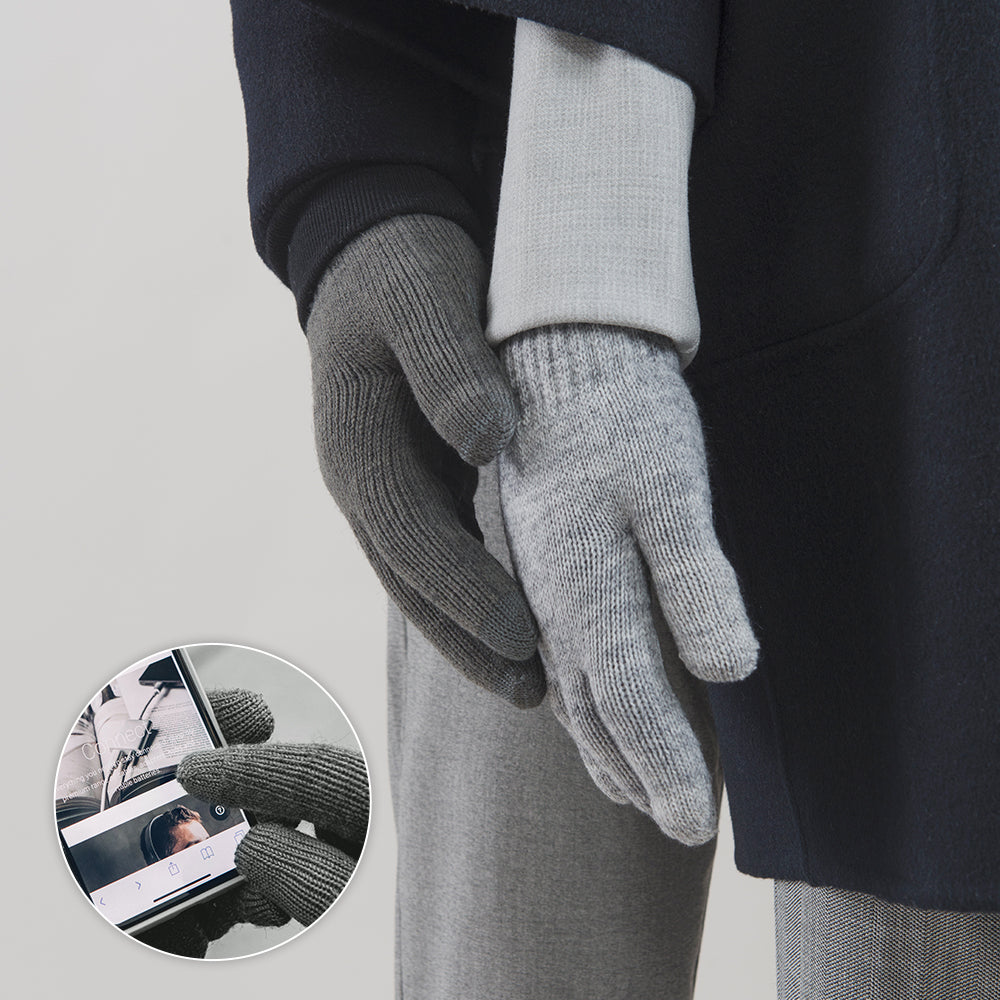 Moshi Accessories Digits Touchscreen Gloves 3.0 gants gris clair