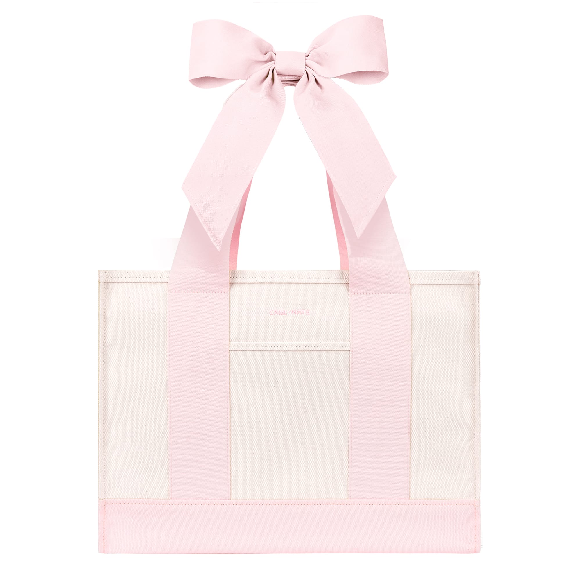 CASE-MATE Jelly Totes Canvas Tote Bag sac cabas en toile Oxford Navy Bow