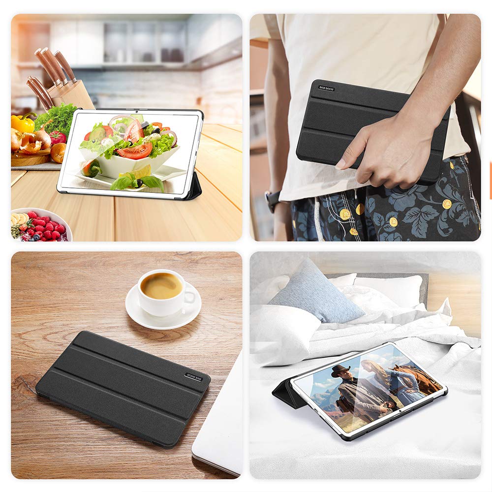 Dux Ducis Domo Series coque Huawei MatePad 10.4 noire support
