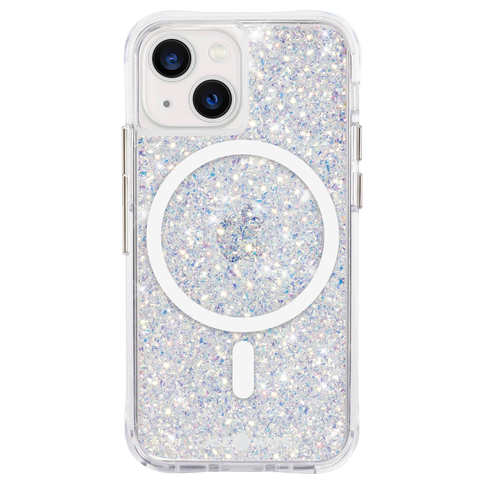 CASE-MATE Twinkle MagSafe coque iPhone 13 mini paillettes Stardust