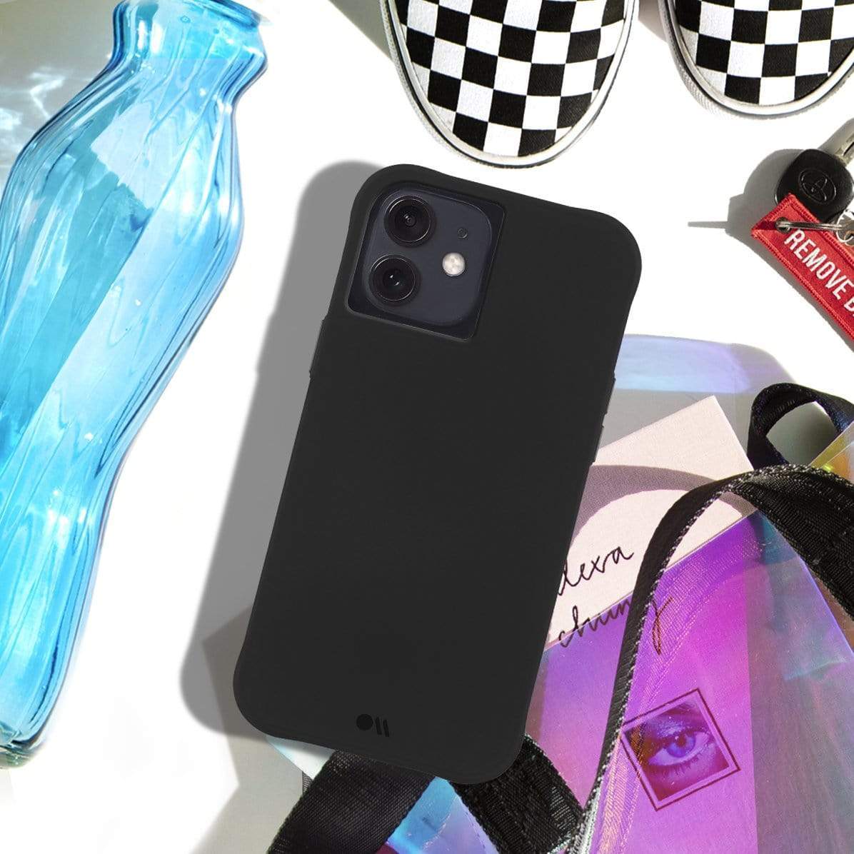 CASE-MATE Phone Cases Tough coque iPhone 13 noire antichoc
