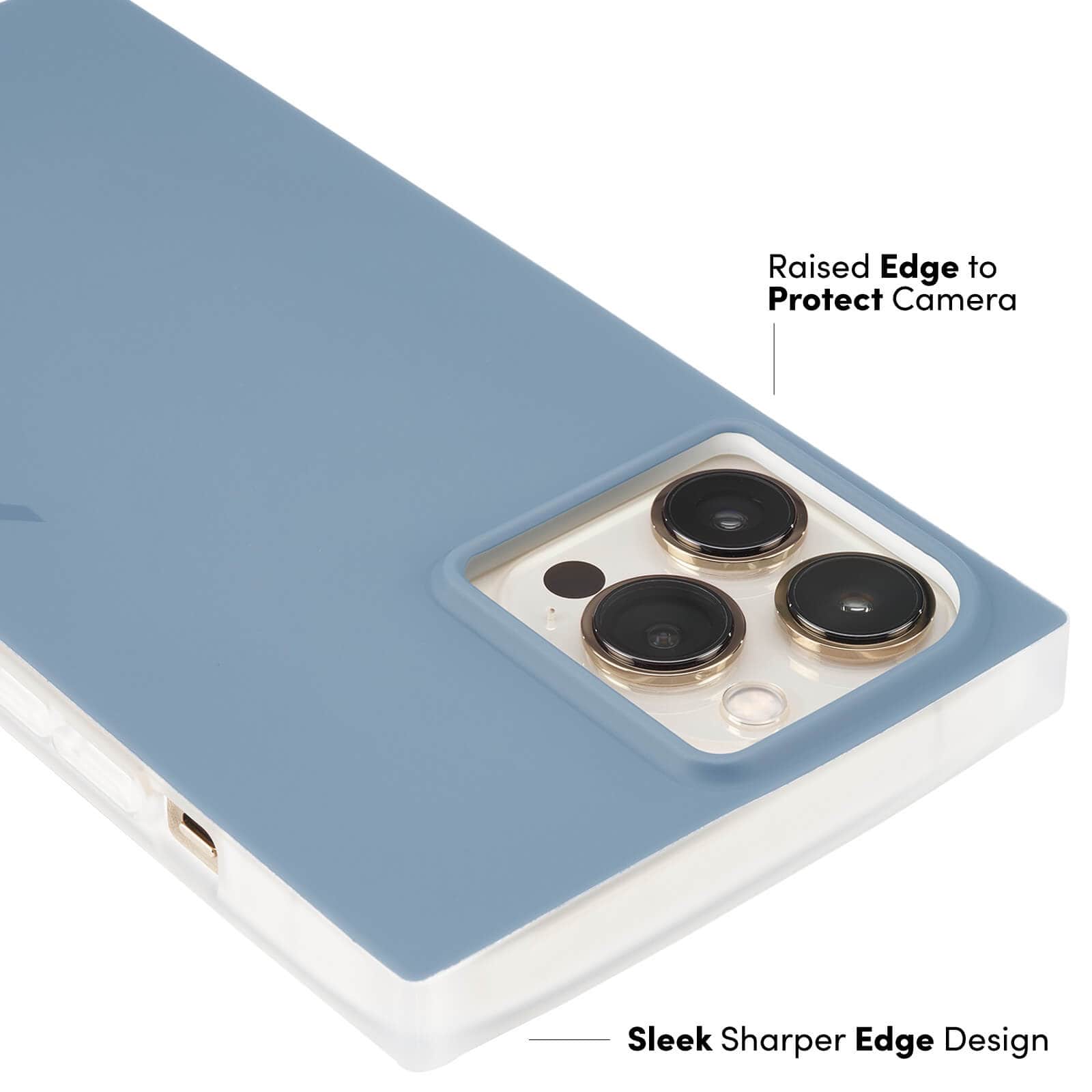 CASE-MATE Phone Cases BLOX Matte Ink coque iPhone 13 bleu MagSafe