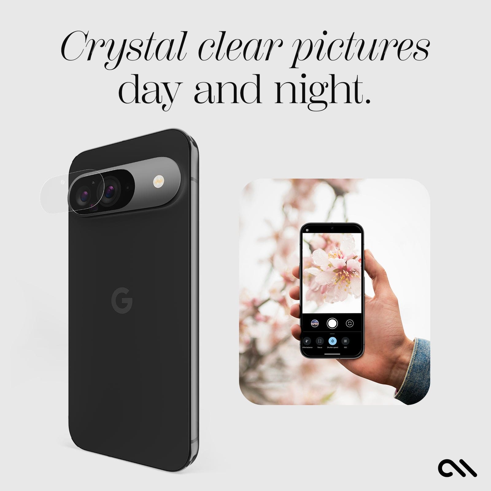 CASE-MATE Lens Protectors Glass Camera Lens Protector Pixel 9 protection transparente