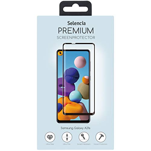 SELENCIA Protection d'écran en verre trempé Samsung Galaxy A21s – 9H