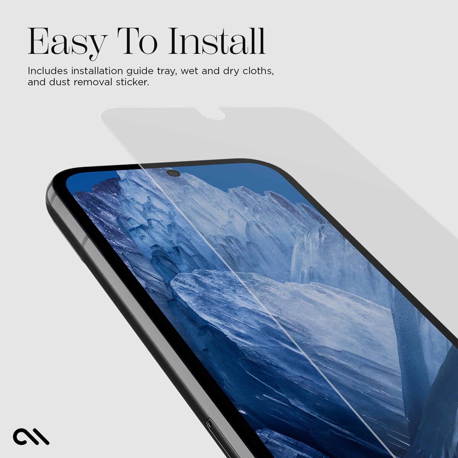 CASE-MATE Screen Protectors Ultra Glass Screen Protector verre trempé Pixel 8a