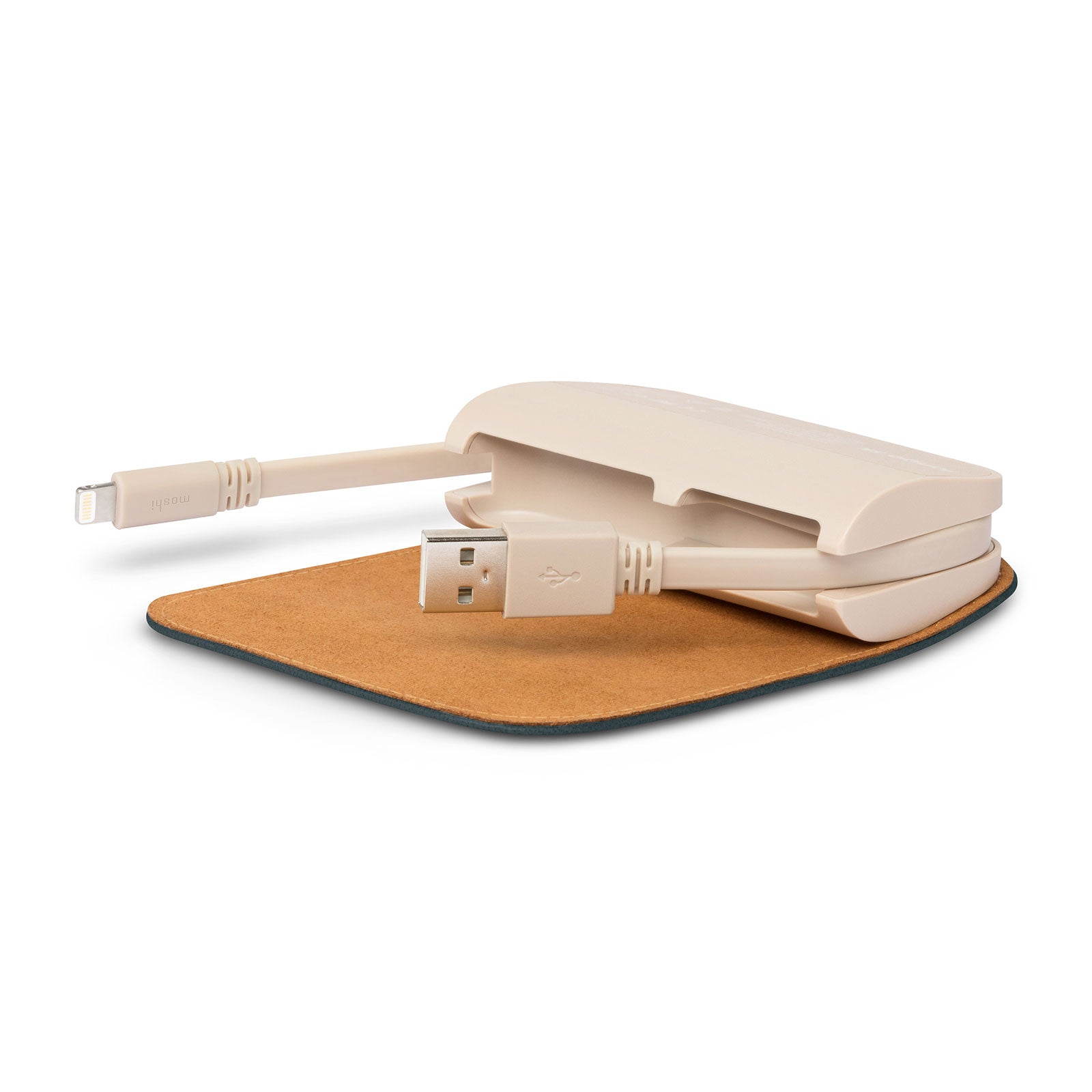 Moshi Chargers IonGo 5K batterie externe Ivory White 5 000 mAh Lightning