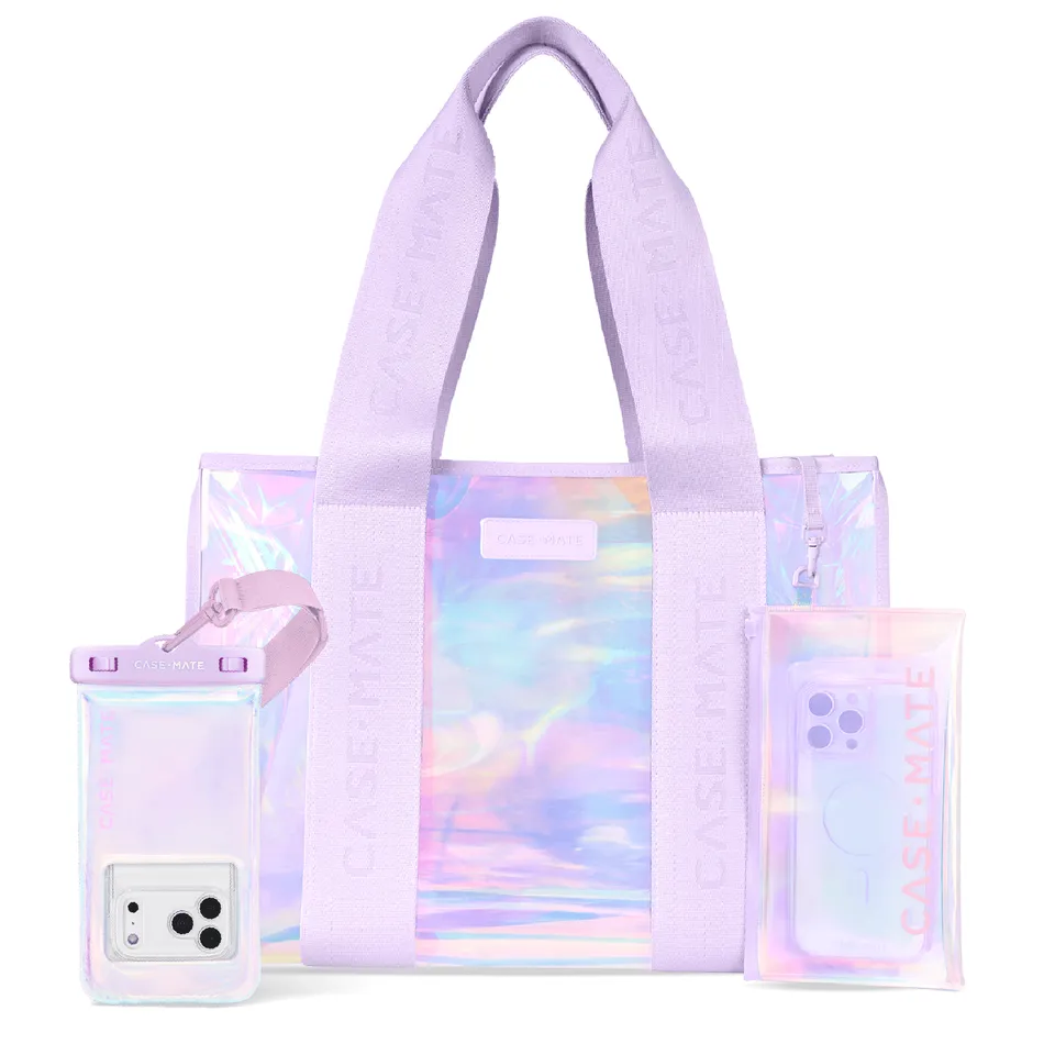 CASE-MATE Bundles The Essential Jelly Bundle ensemble sac et pochette Soap Bubble