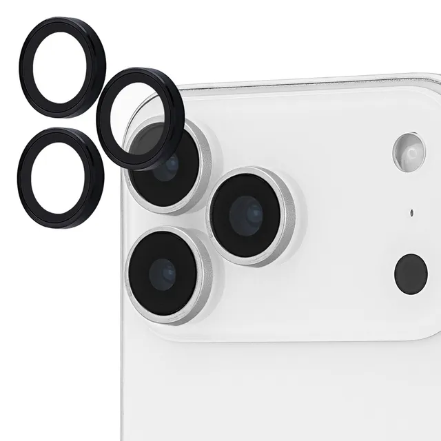 CASE-MATE Lens Protectors Camera Lens Protector protection caméra iPhone 17 Pro et Pro Max noire