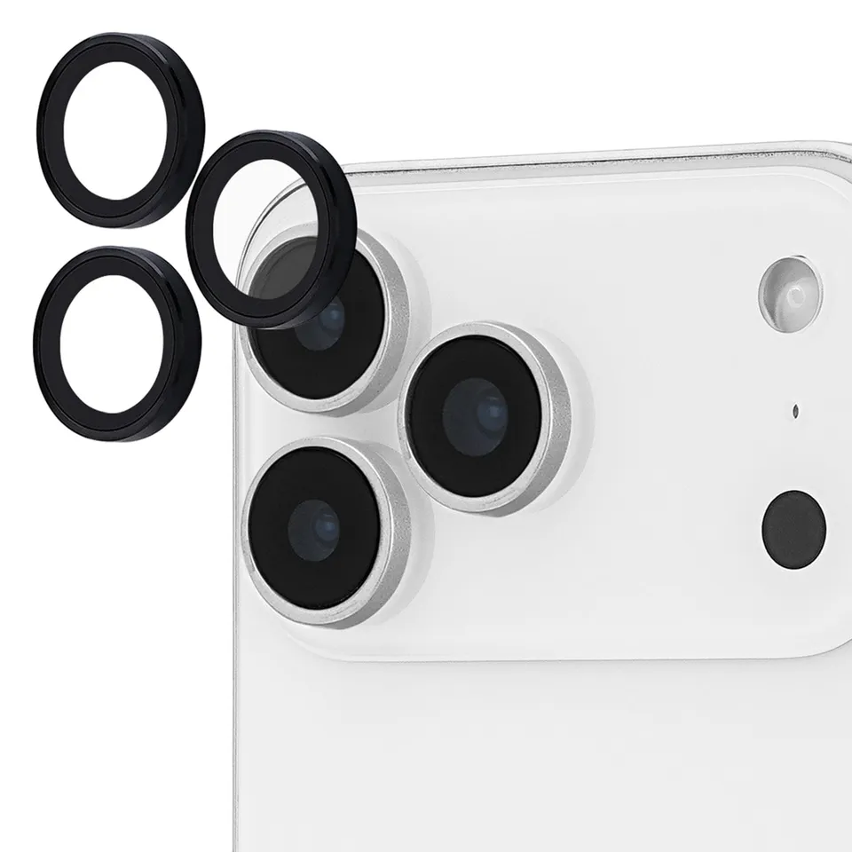CASE-MATE Lens Protectors Camera Lens Protector protection caméra iPhone 17 Pro et Pro Max noire