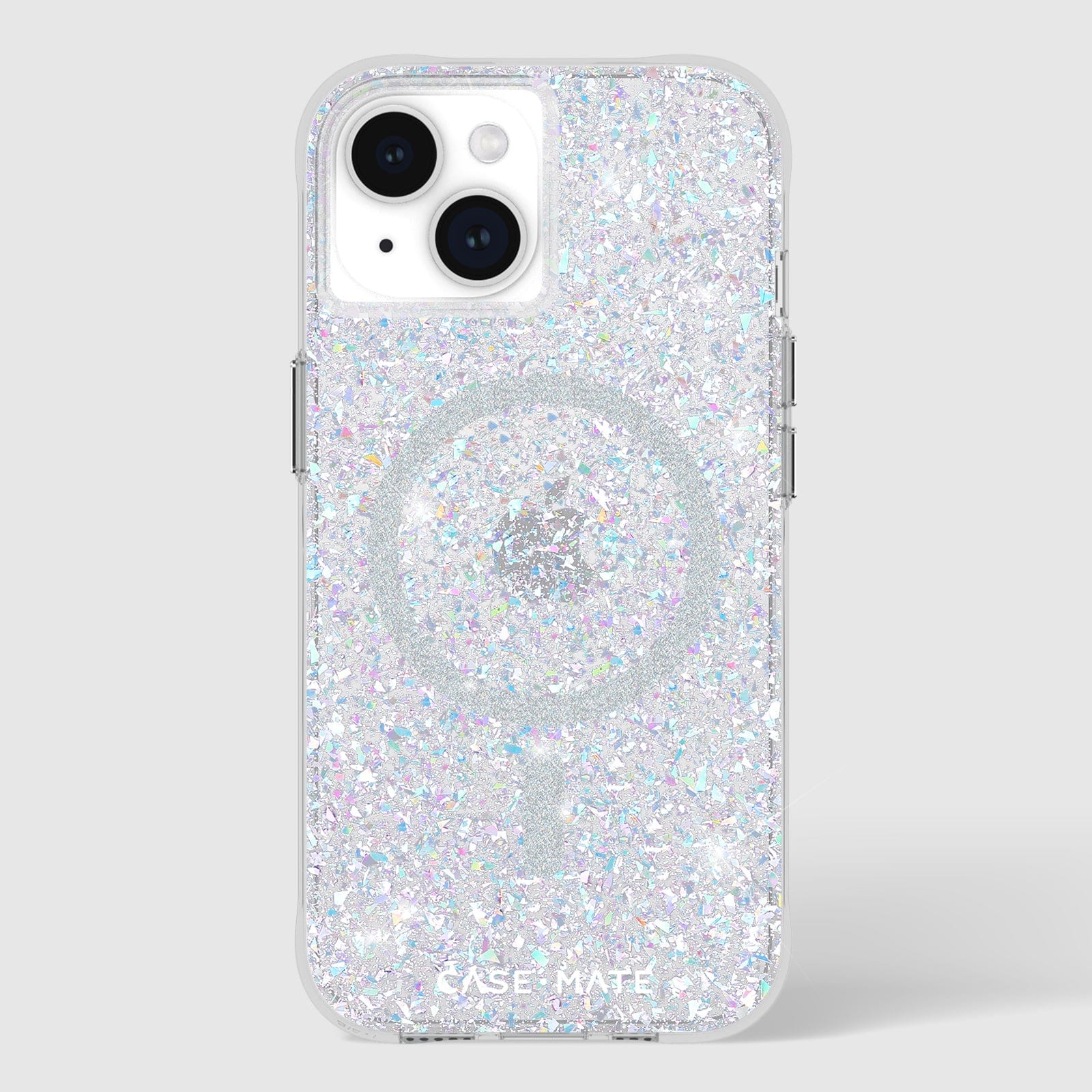 CASE-MATE Phone Cases Twinkle Disco MagSafe coque iPhone 15 pailletée