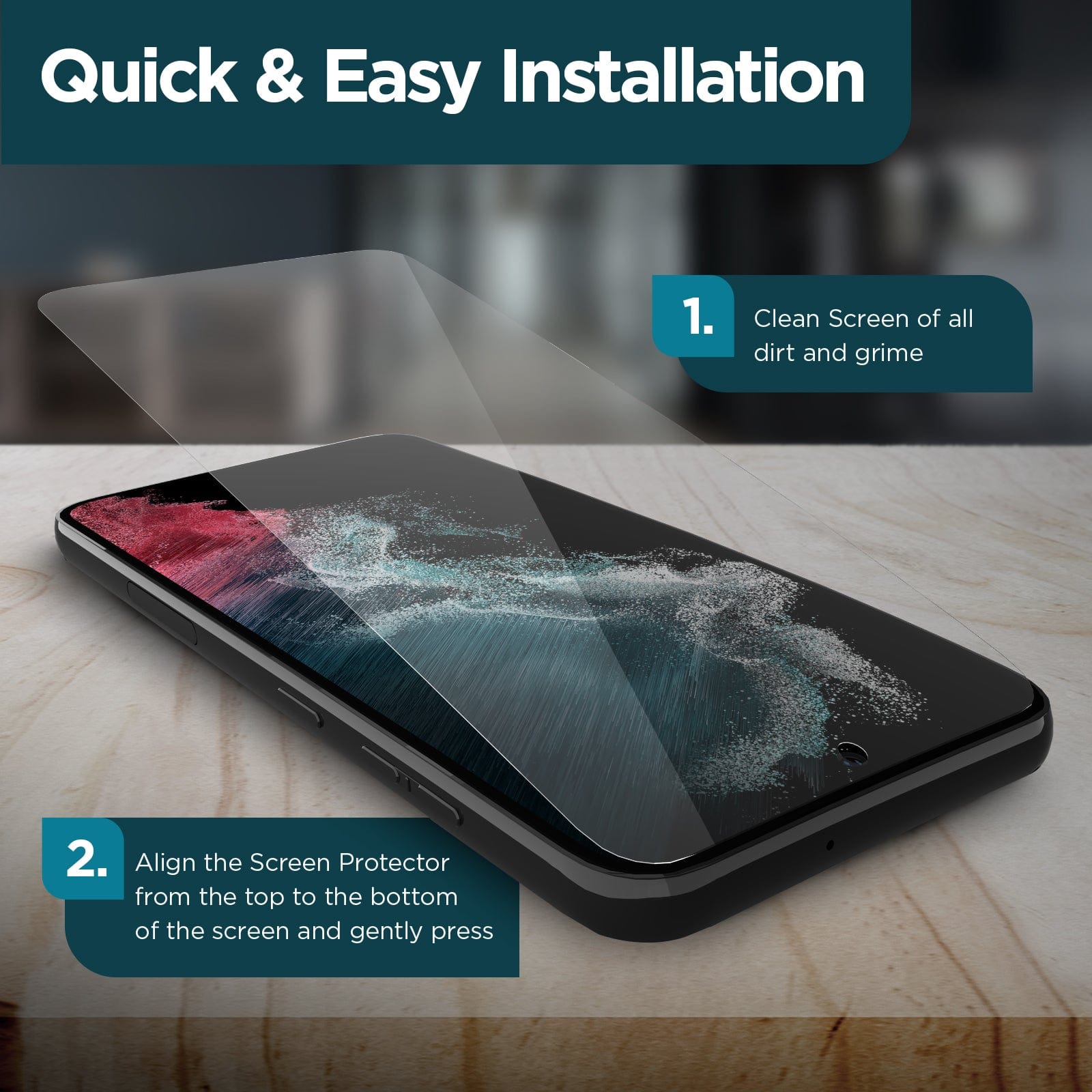 CASE-MATE Screen Protectors FlexiShield protection écran Galaxy S23+ transparente