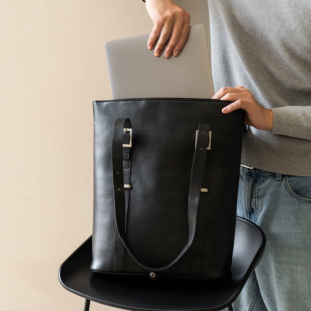 MOSHI Bags Aresta Convertible Laptop Tote sac ordinateur convertible noir