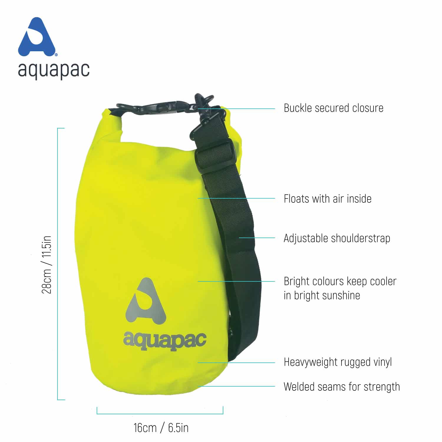 Aquapac Drybags & Pack Dividers Heavyweight Waterproof Drybag sac étanche 7 L bleu