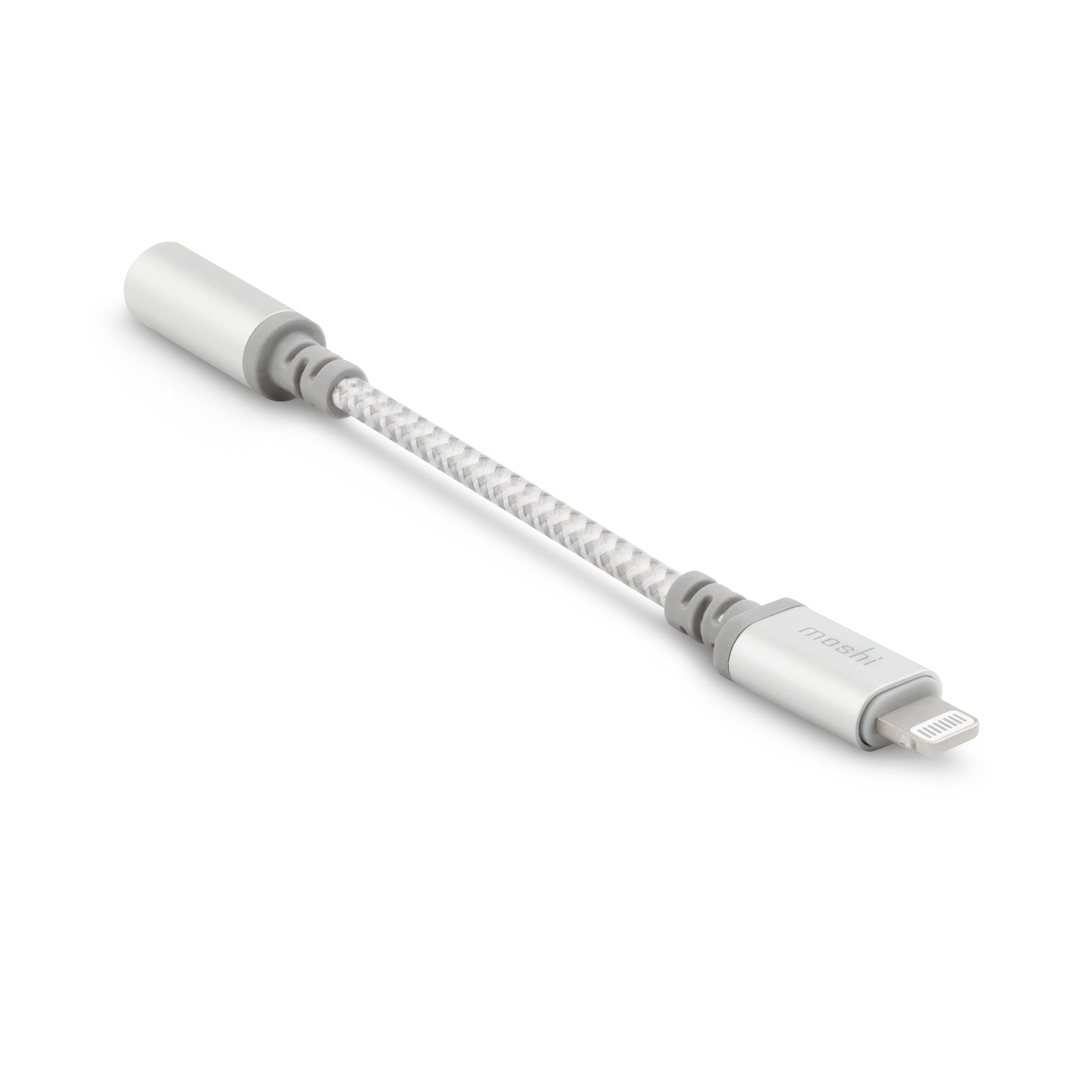 Moshi Cables and Adapters Integra™ Lightning to 3.5 mm Headphone Jack Adapter adaptateur audio Jet Silver