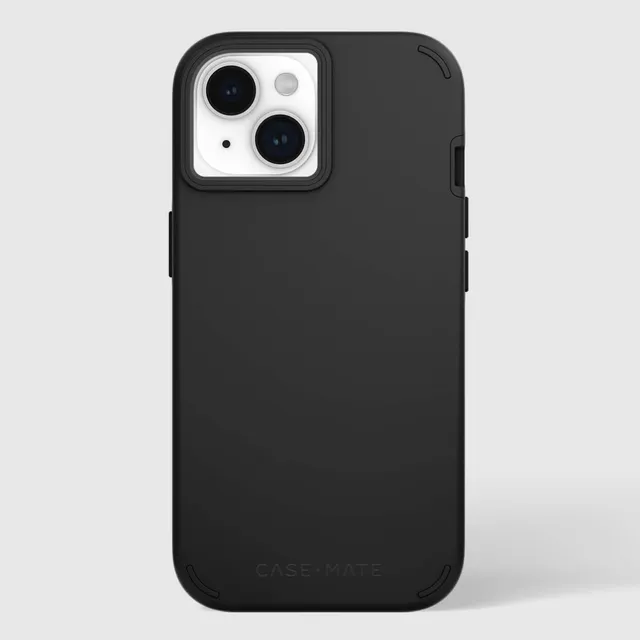 CASE-MATE Phone Cases Tough Duo Black coque iPhone 15 / 14 / 13 noire