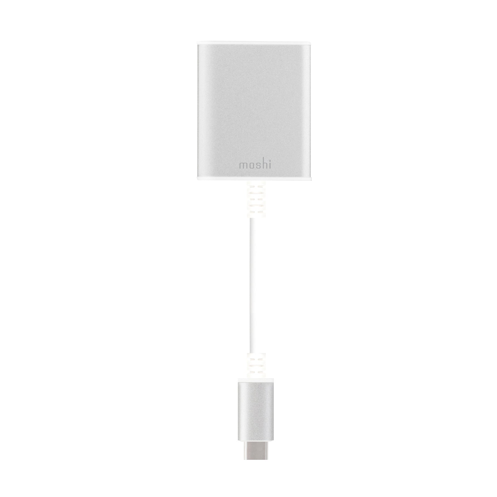 Moshi Cables and Adapters USB-C to HDMI Adapter adaptateur USB-C HDMI argent 4K 60 Hz