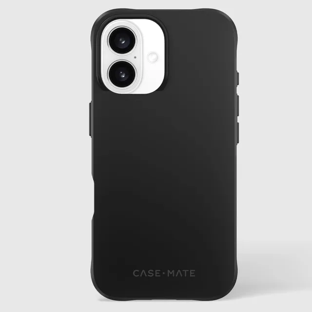 CASE-MATE Phone Cases Tough Black MagSafe coque iPhone 16 noire