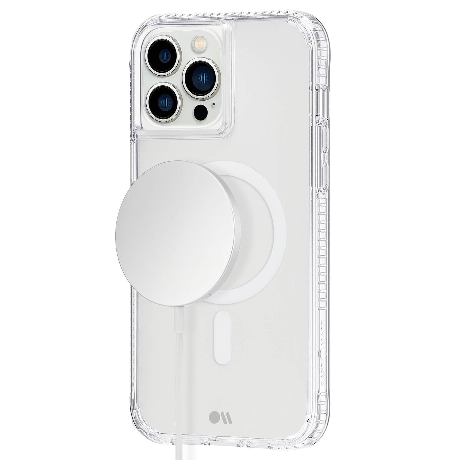 CASE-MATE Phone Cases Tough Clear Plus coque iPhone 13 Pro transparente MagSafe