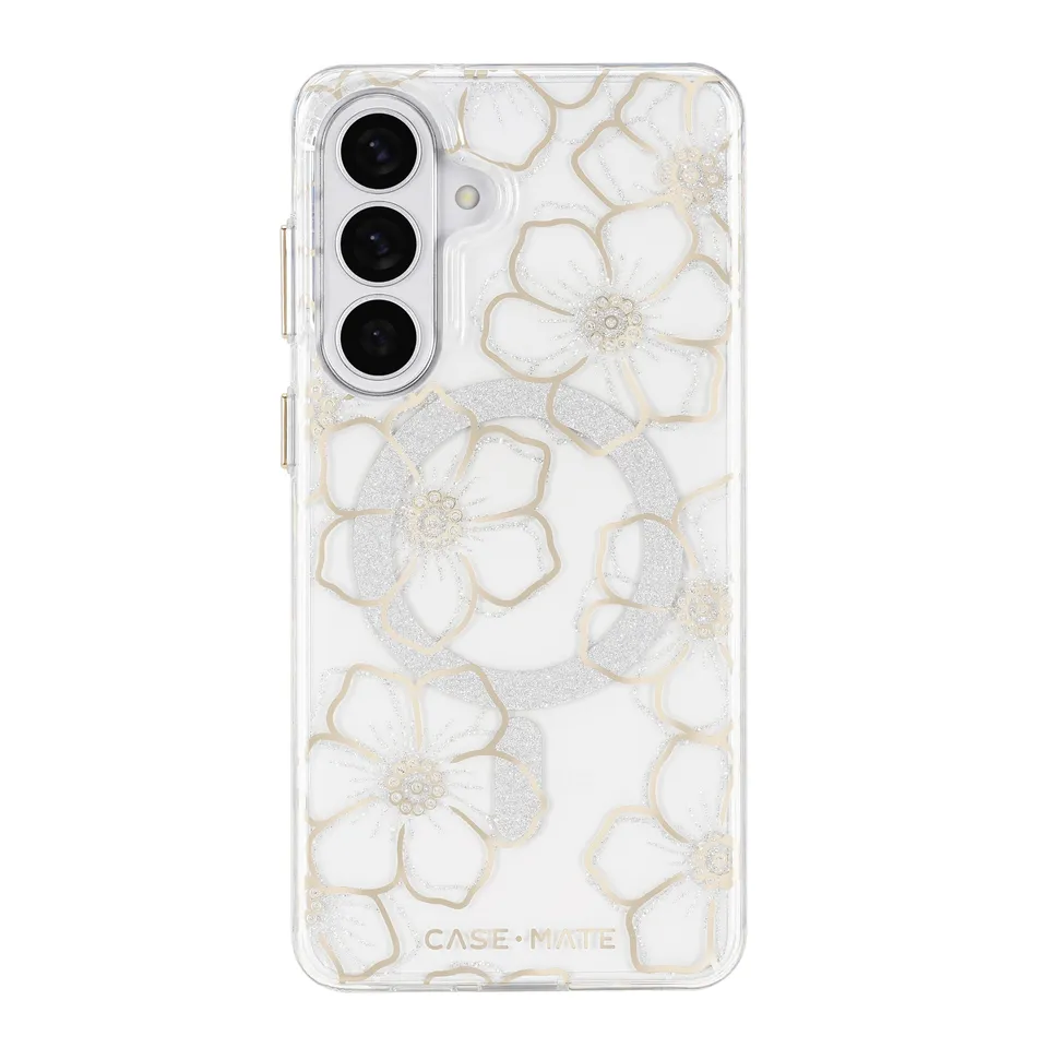 CASE-MATE Phone Cases Floral Gems with Magnet coque Galaxy S26+ florale