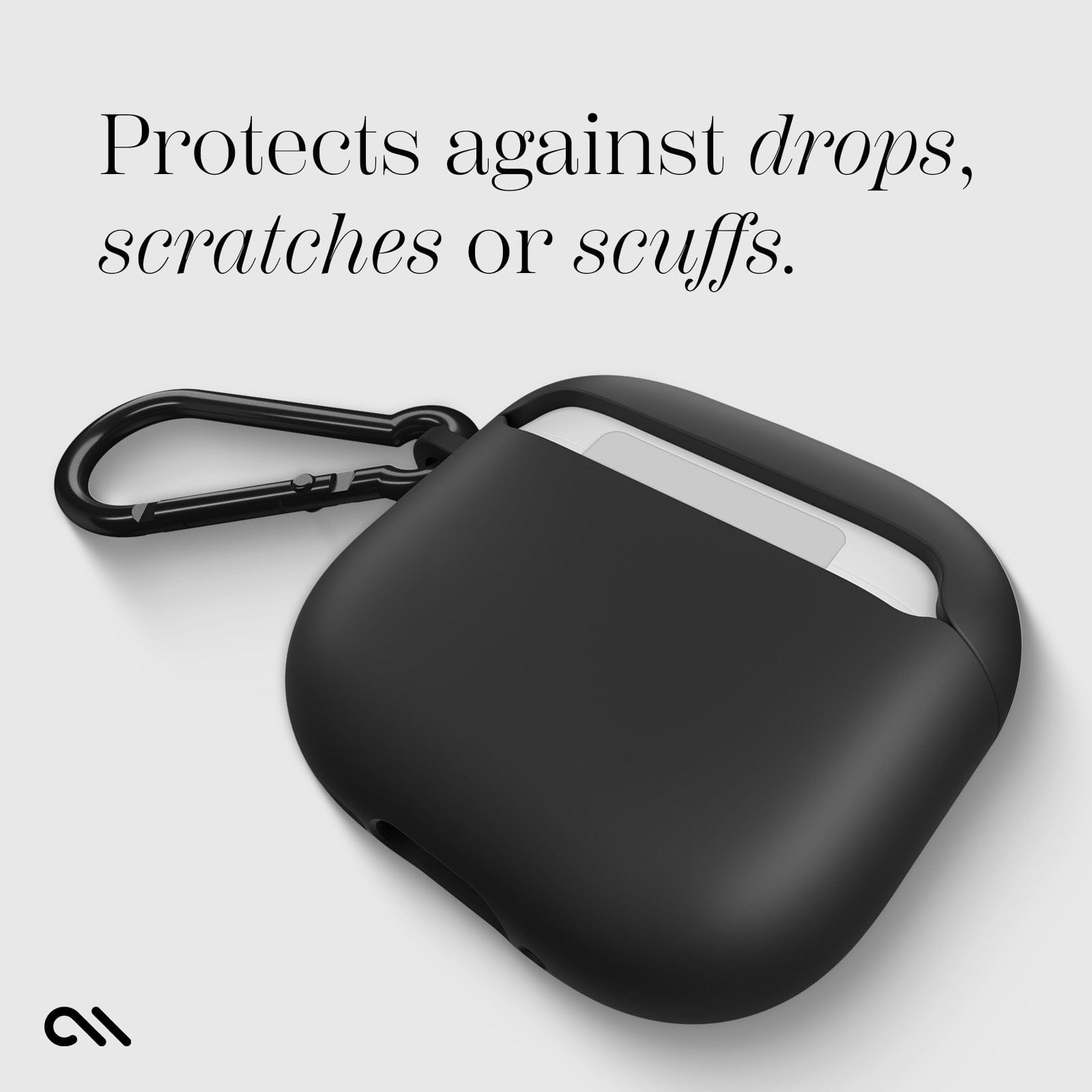 CASE-MATE AirPods Cases Tough Black coque AirPods 4 & 5 noire