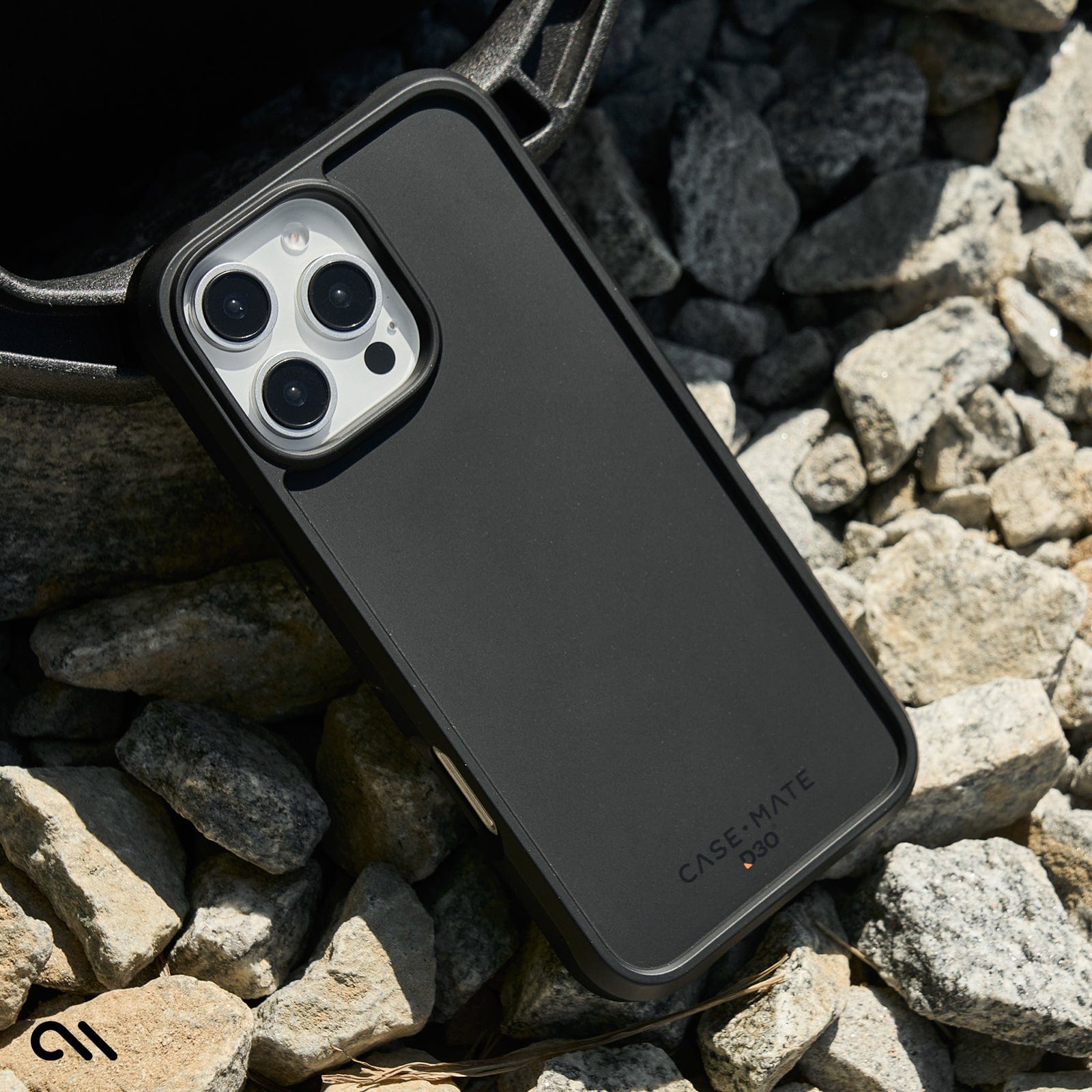CASE-MATE Tough D3O Black MagSafe iPhone 16 Pro Max coque noire