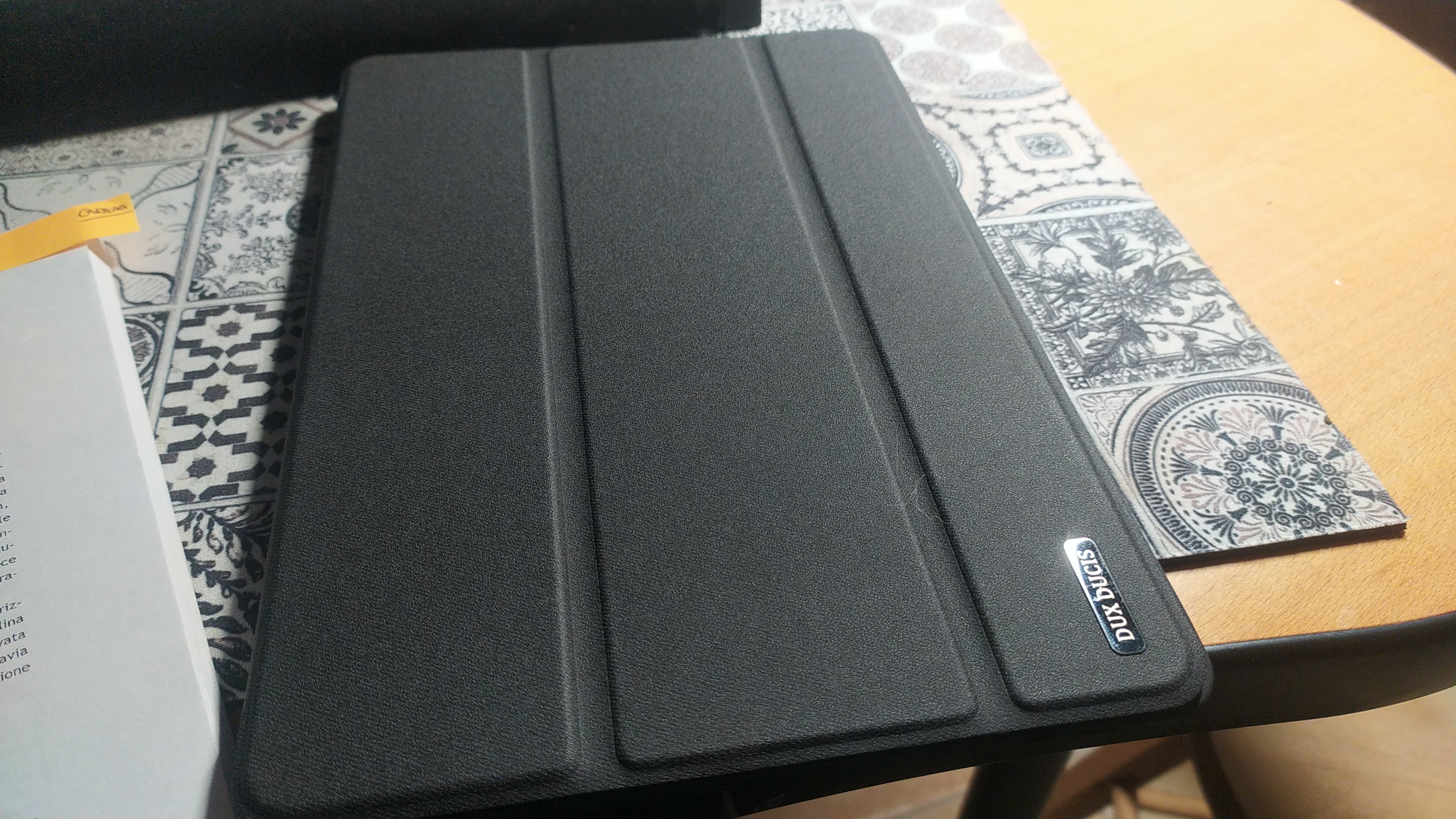 Dux Ducis Domo Series coque Samsung Galaxy Tab S6 Lite 10,4 pouces noire