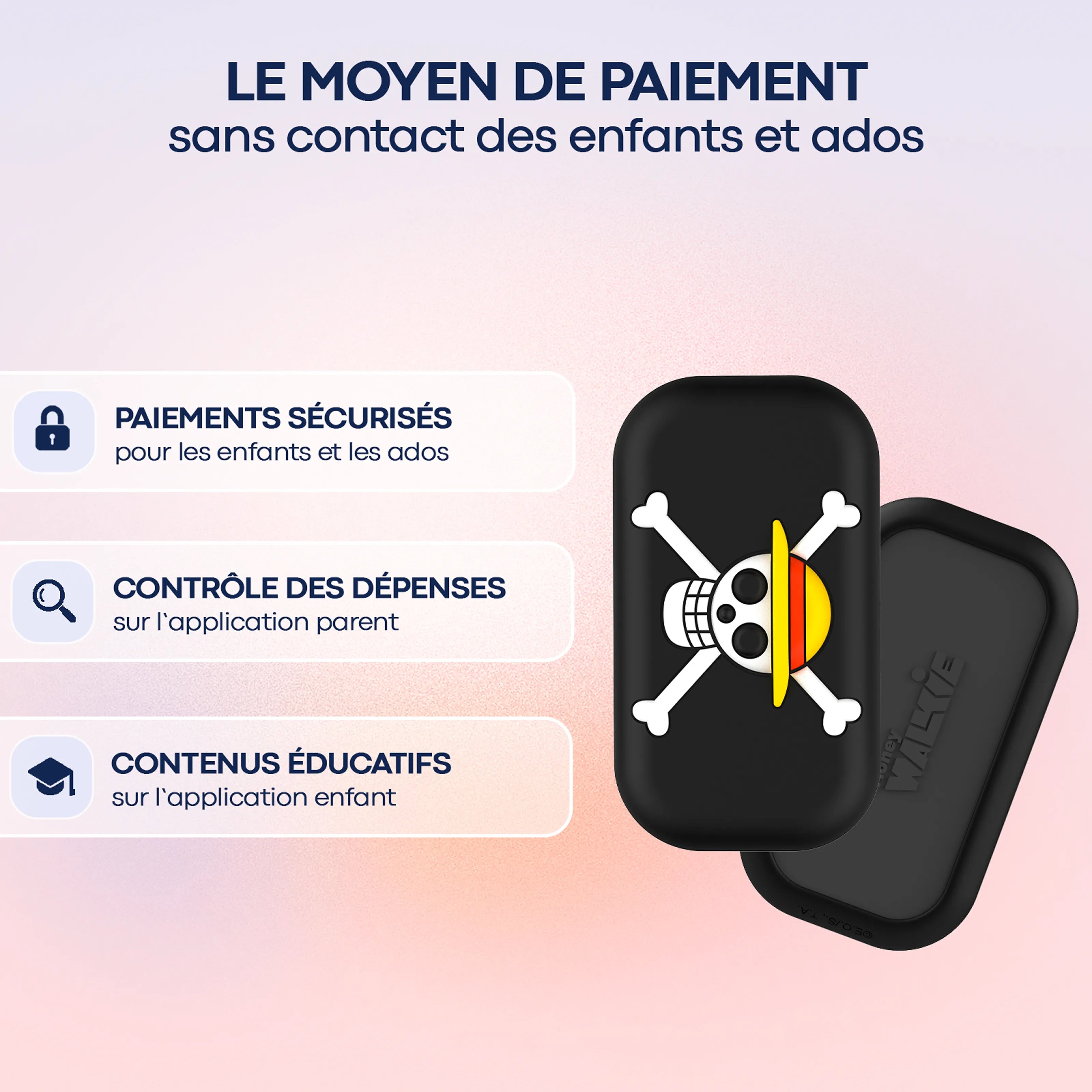 MoneyWalkie Tous les Walkies Walkie Skull de Luffy