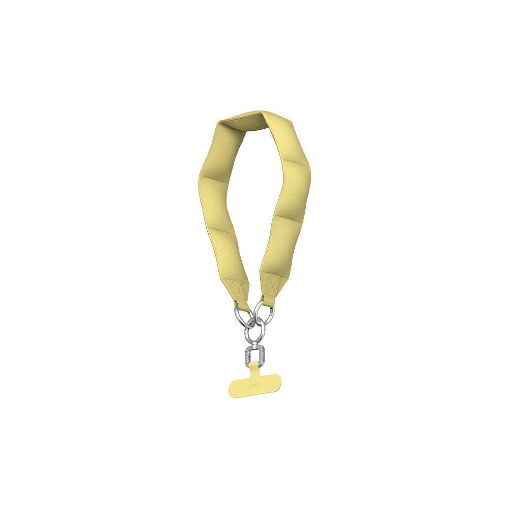 Moshi Accessories 3-in-1 Wrist/Body Strap with Adapter sangle téléphone Milktea Brown