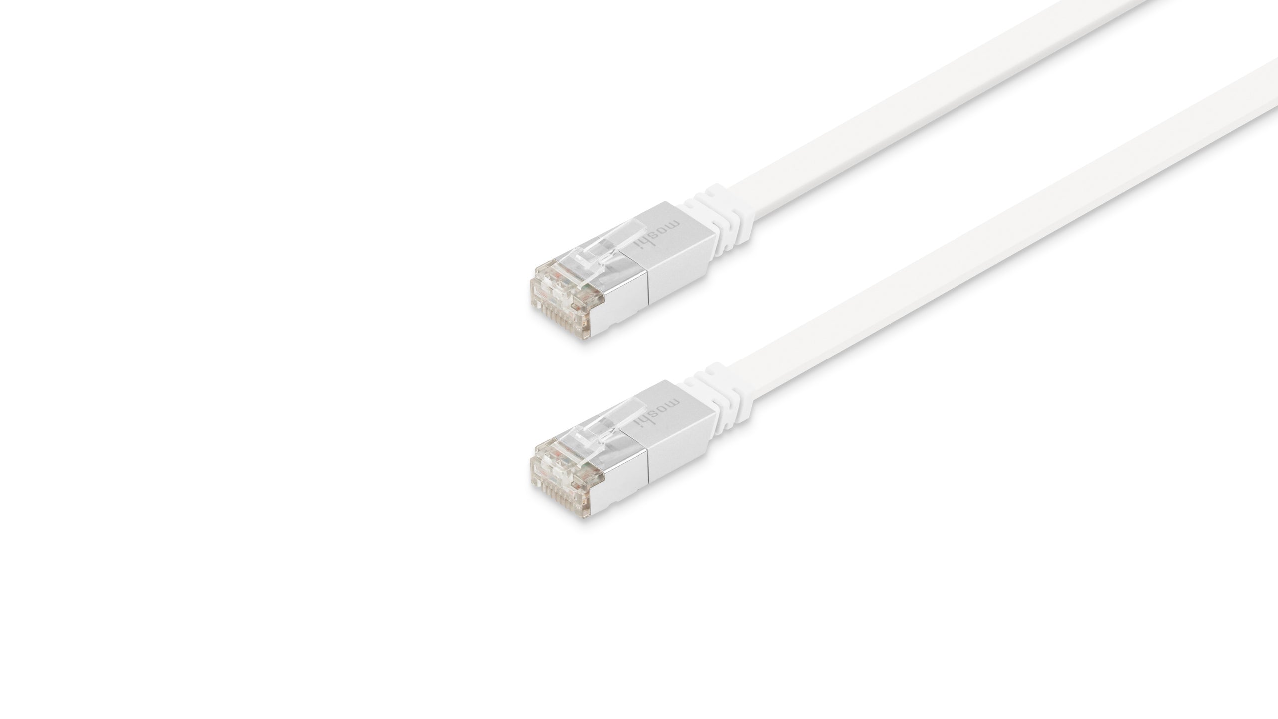 Moshi Cables and Adapters Gigabit Ethernet Cat 6 câble réseau 3,6 m blanc plat