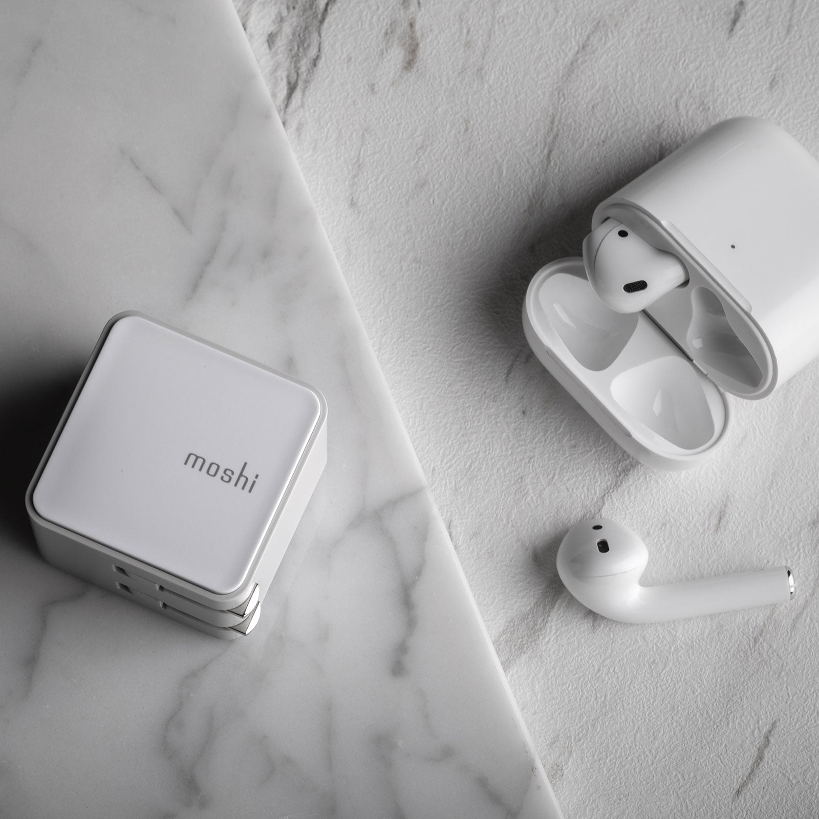 MOSHI Chargers Qubit USB-C Charger chargeur mural 18 W compact