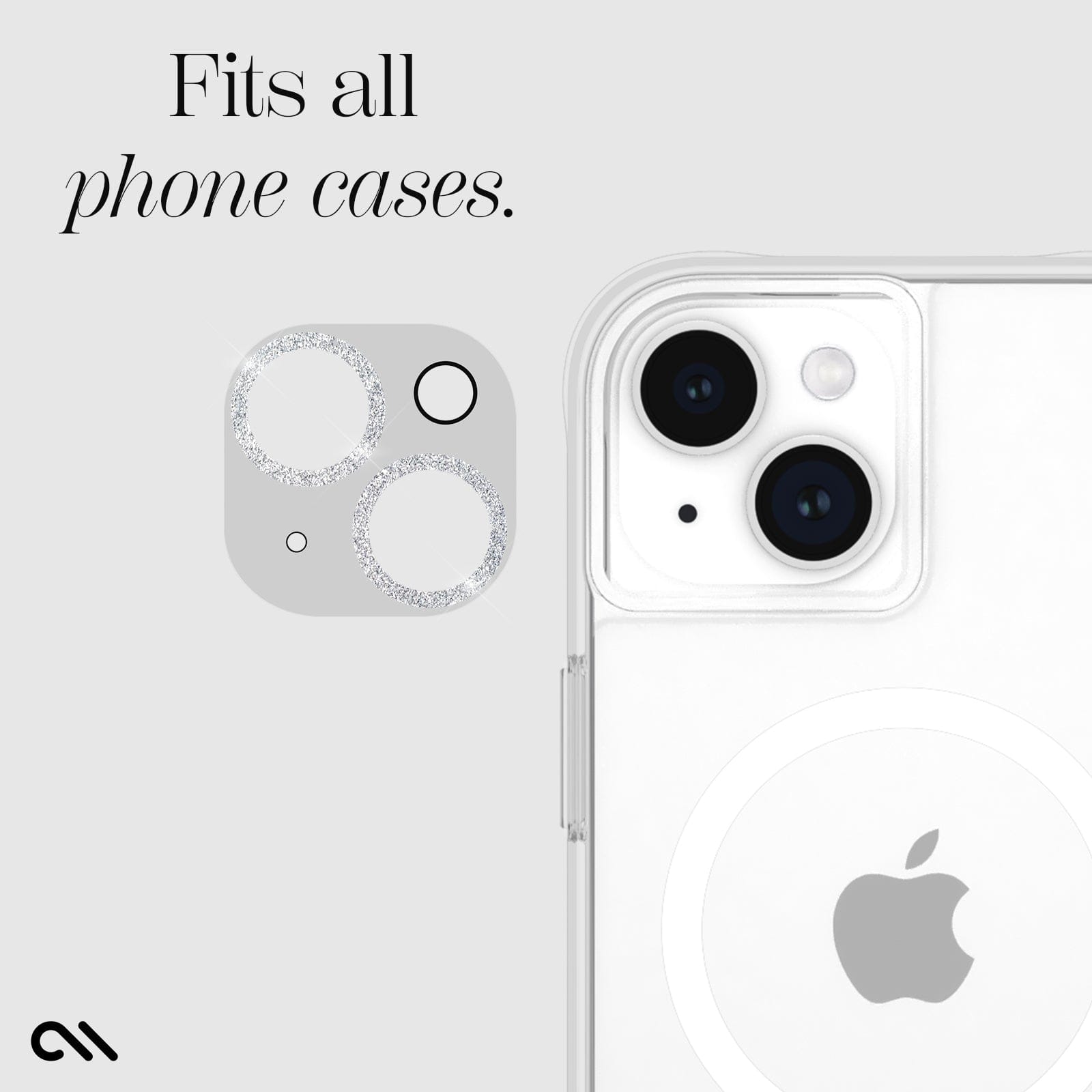 CASE-MATE Lens Protectors Glass Camera Lens Protector Twinkle verre iPhone 15 / 15 Plus
