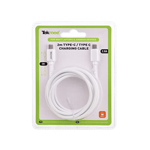 Tekmee Câbles de charge Type-C/Type-C câble 2 m, 100 W