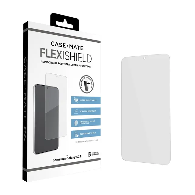 CASE-MATE Screen Protectors FlexiShield protection écran Galaxy S23 transparente