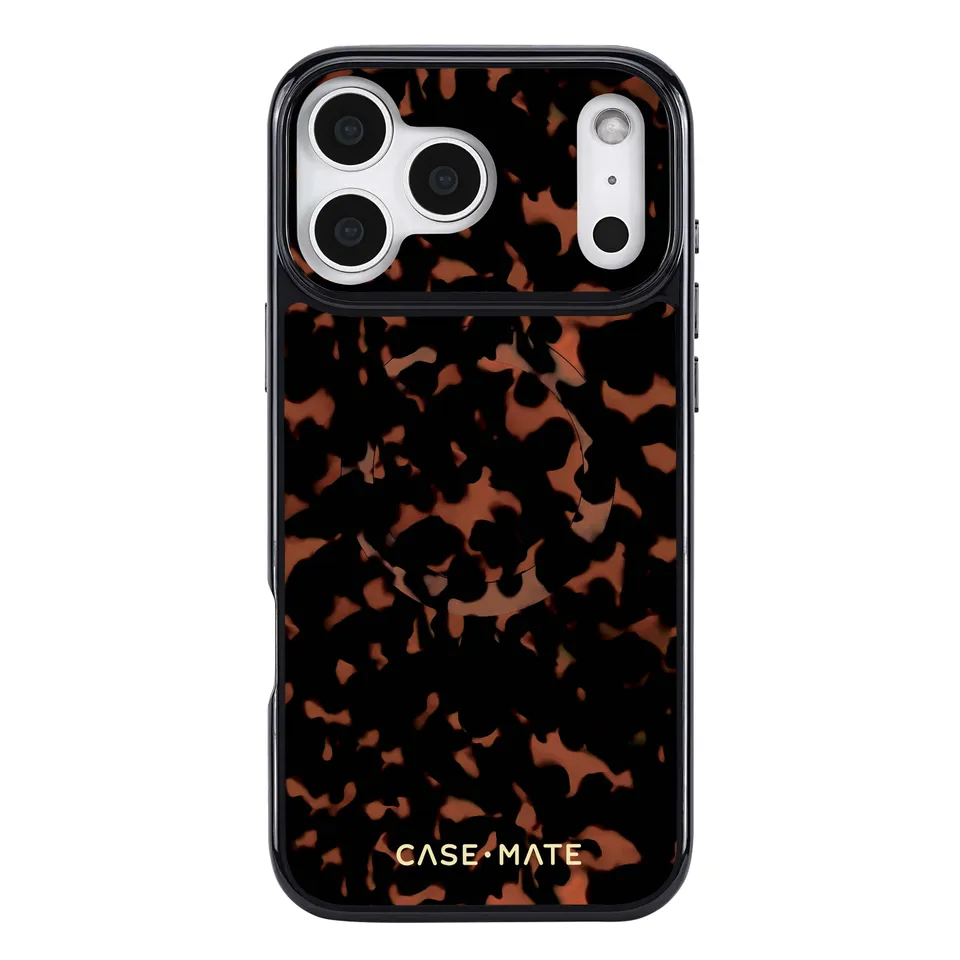 CASE-MATE Phone Cases Tortoiseshell MagSafe coque iPhone 17 Pro Max écaille