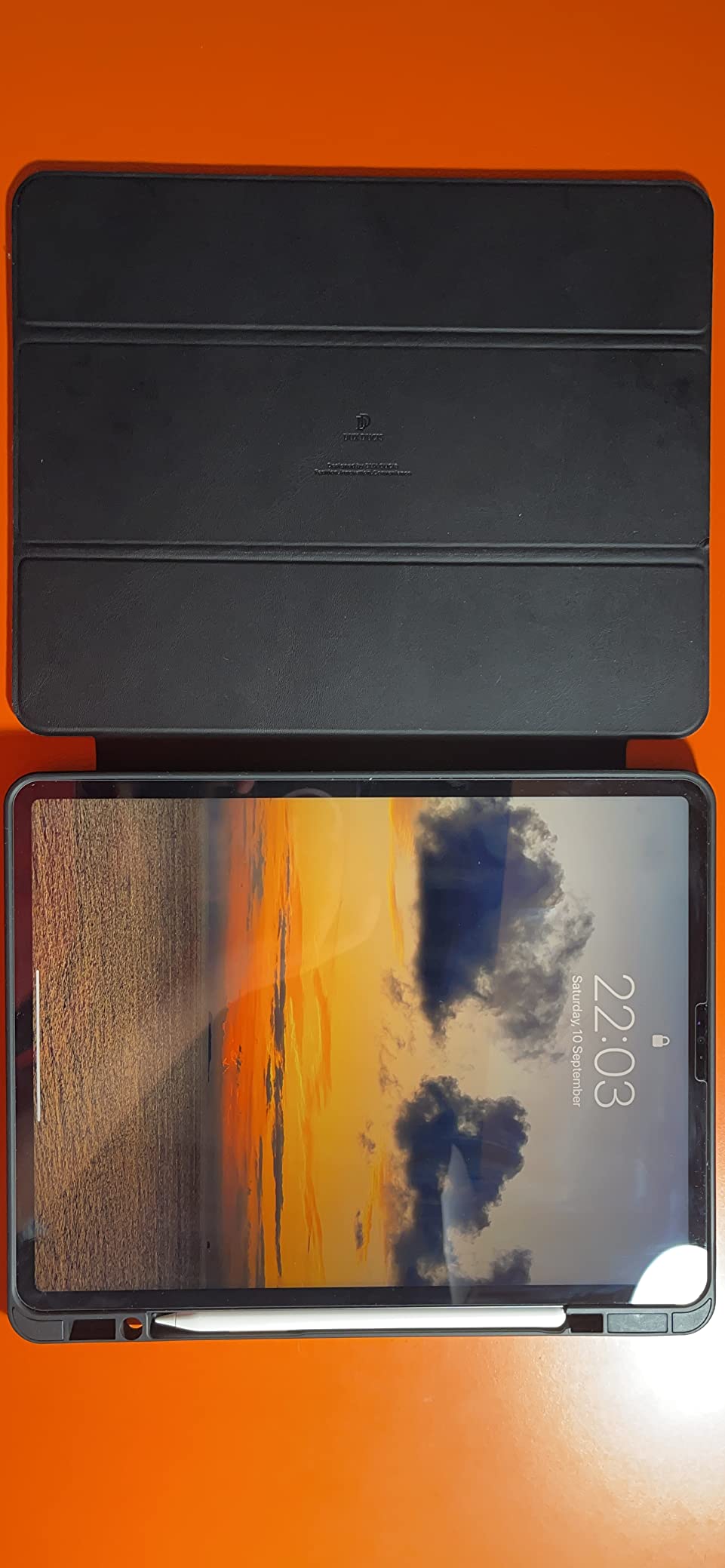 Dux Ducis Magi Series coque iPad Pro 12,9 pouces 2020-2022 noire magnétique