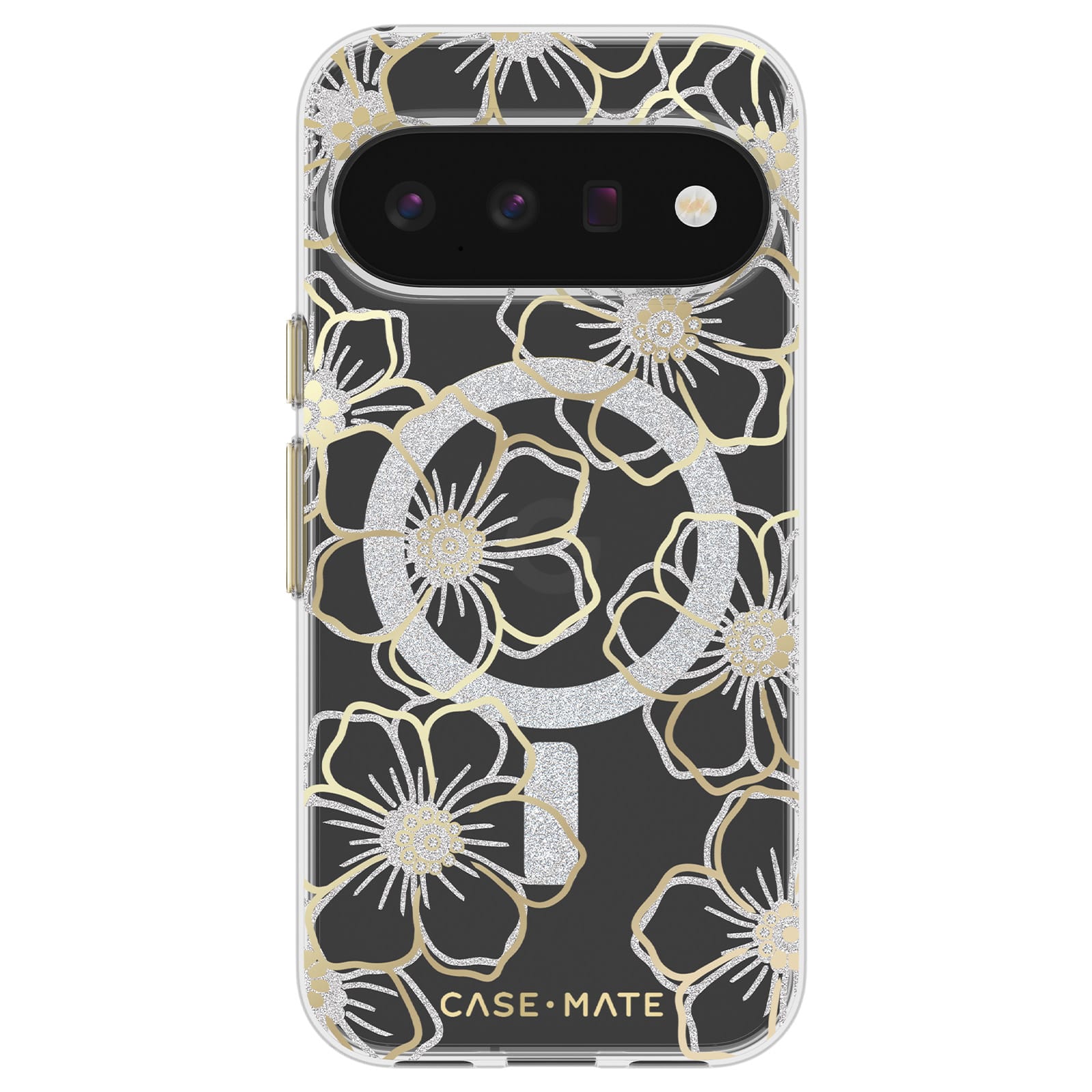 CASE-MATE Phone Cases Floral Gems with Magnet coque Pixel 11 Floral Gems antichoc