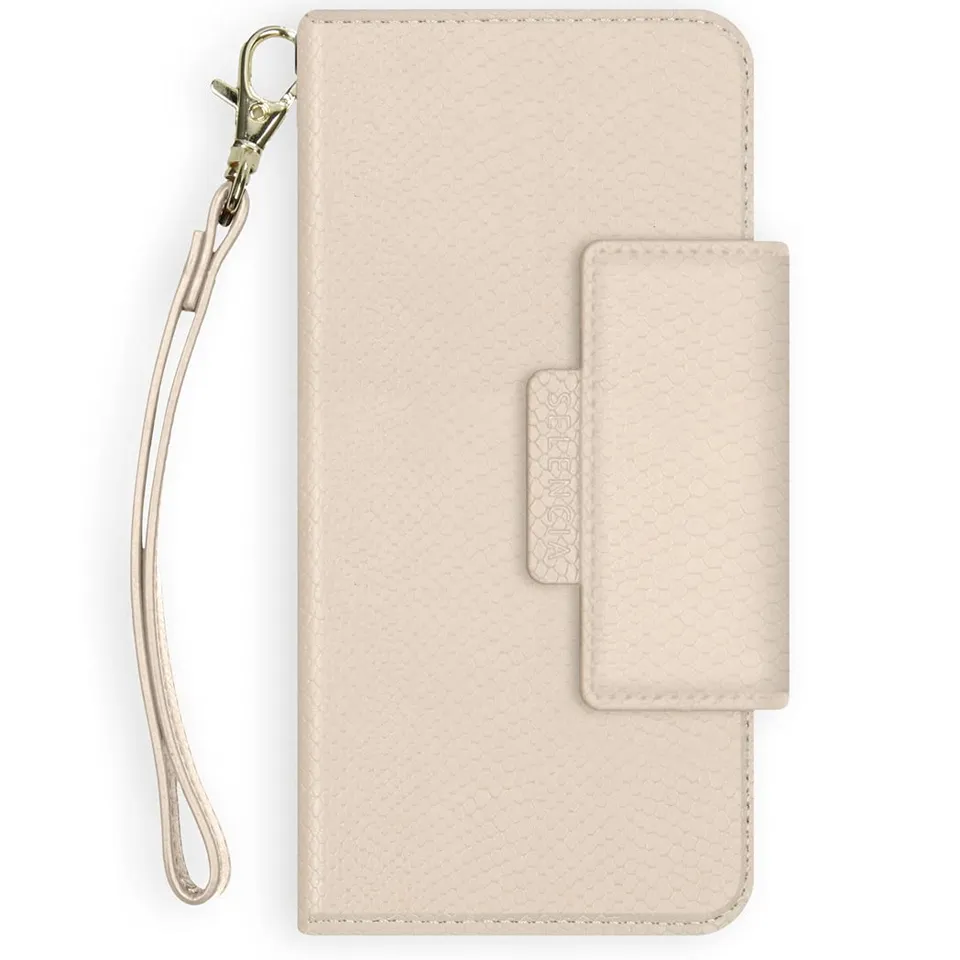 Selencia Étui à rabat Llyr iPhone 6/6s/7/8/SE 2020 blanc