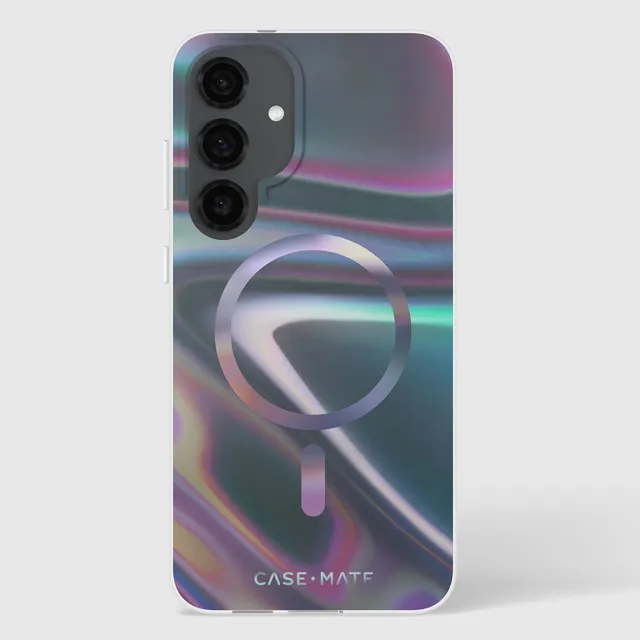 CASE-MATE Phone Cases Soap Bubble® with Magnet coque Galaxy S25+ irisée