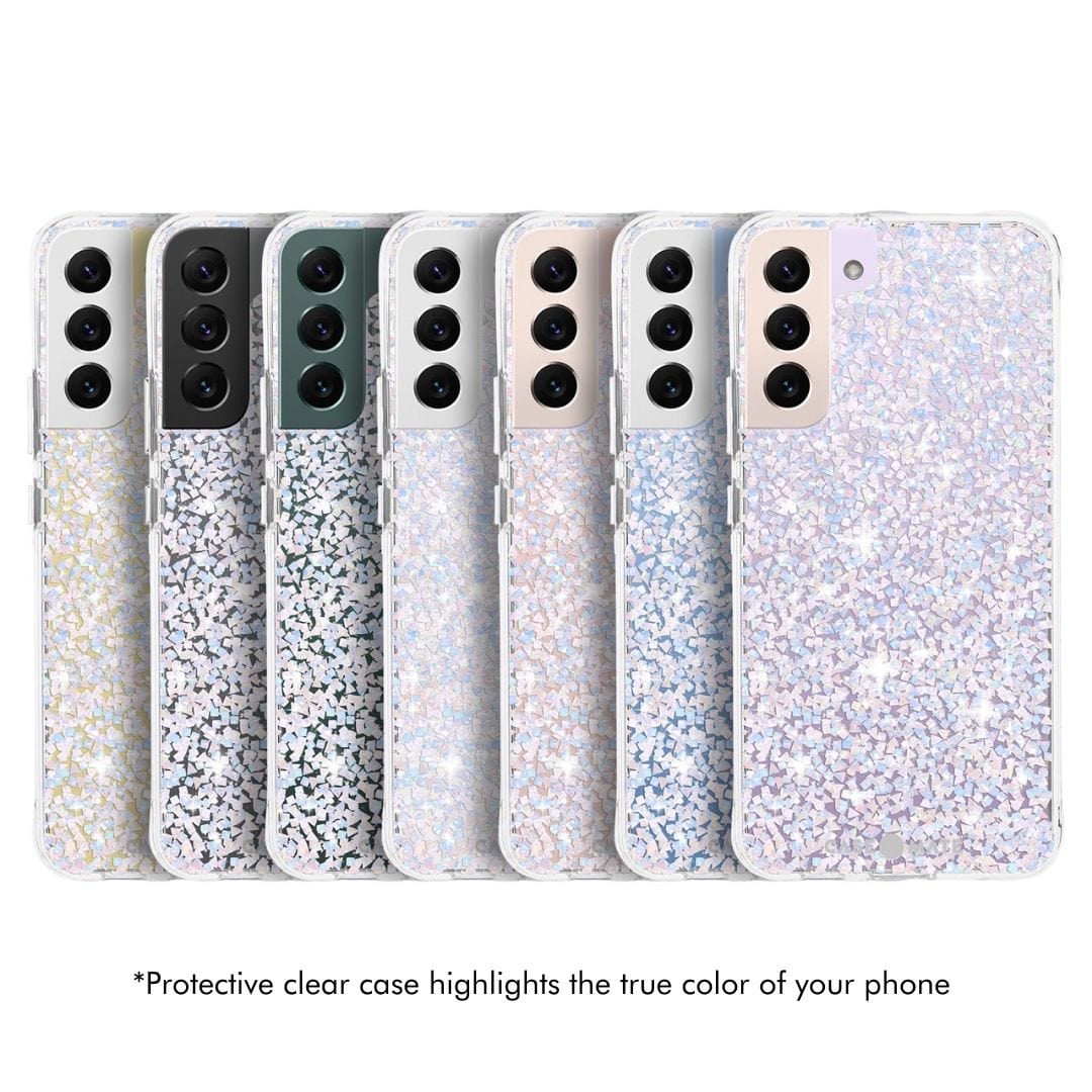 CASE-MATE Phone Cases Twinkle Diamond Galaxy S22+ coque bleu multicolore
