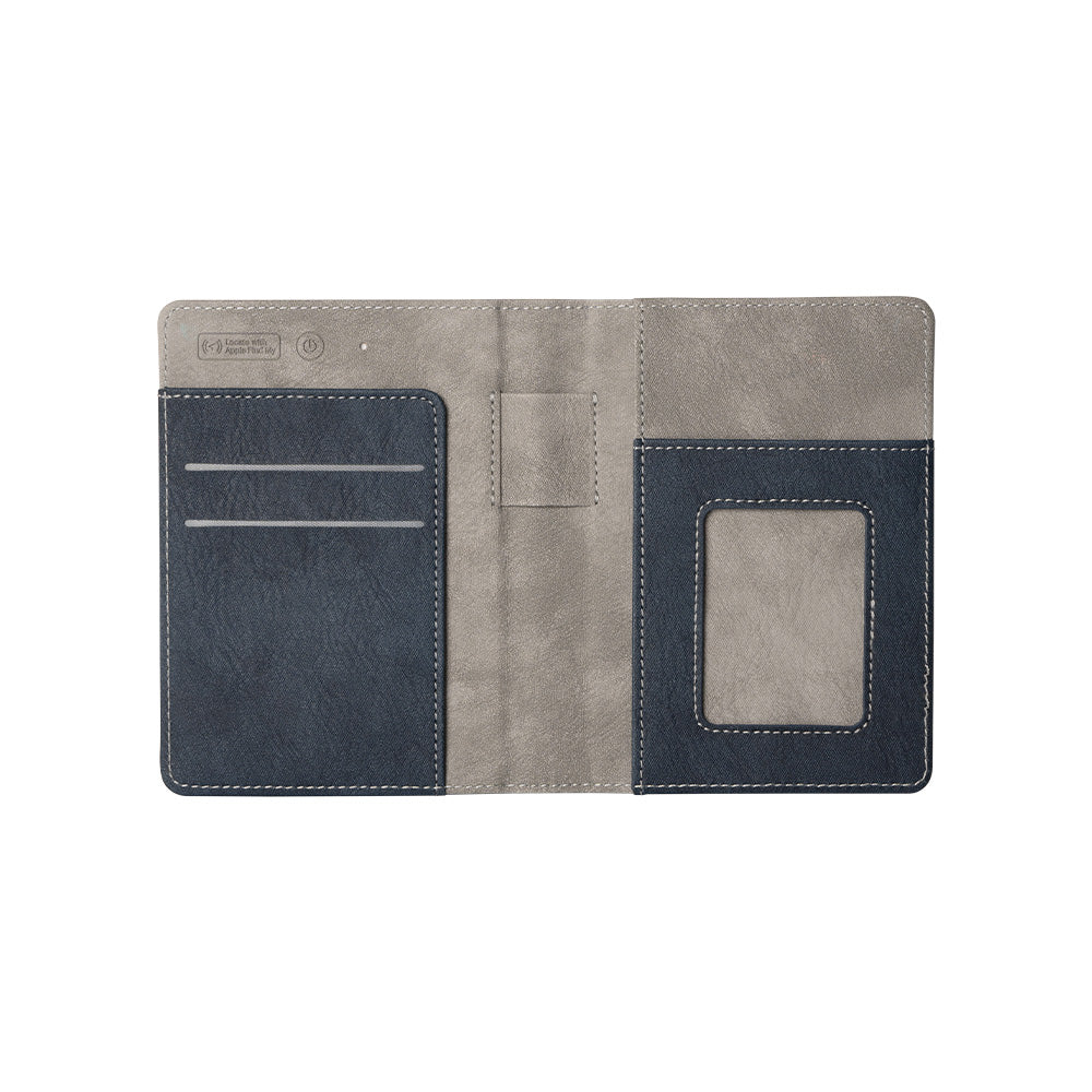 MOSHI Card Holders and Keychains Passport Finder Holder porte-passeport bleu nuit MagSafe