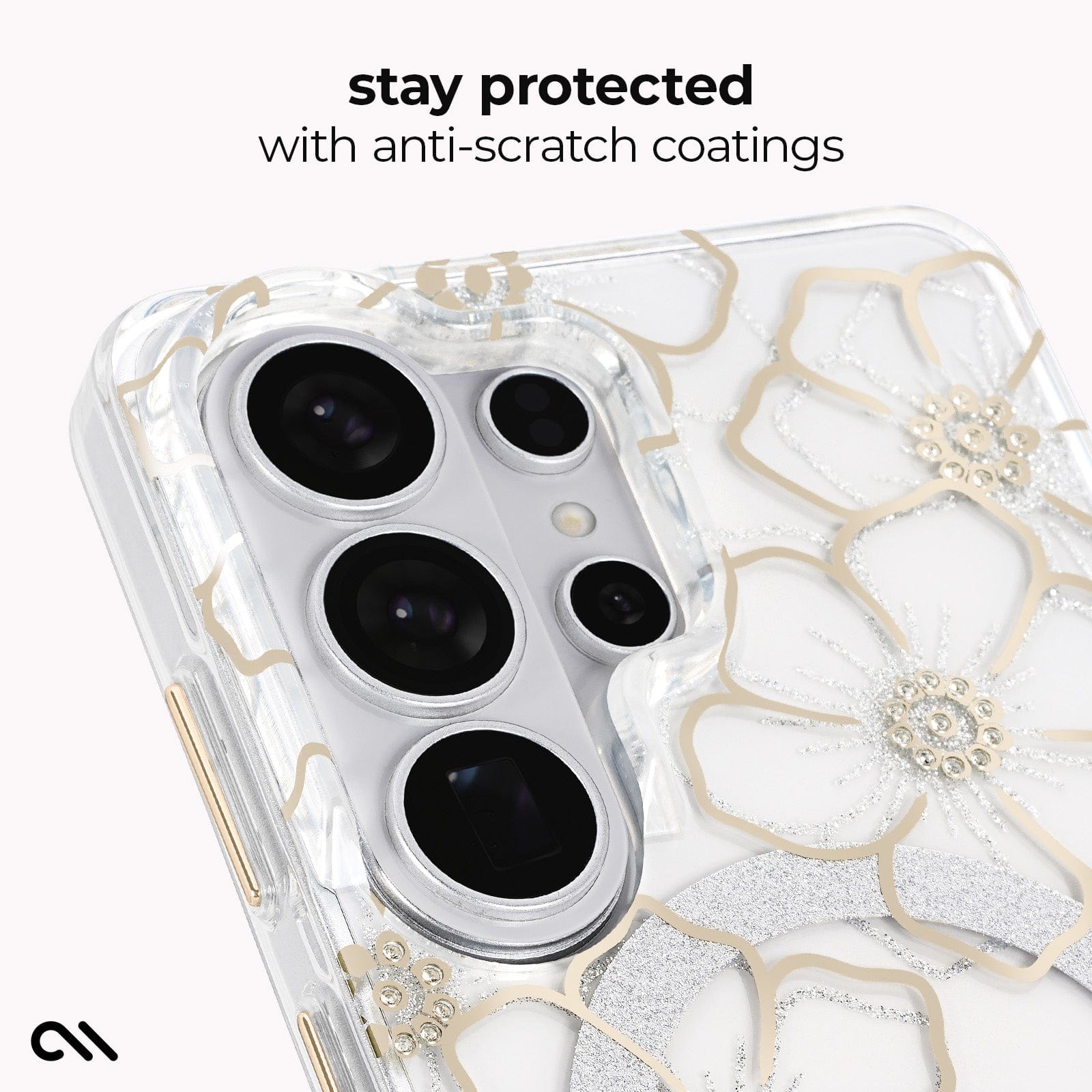CASE-MATE Phone Cases Floral Gems with Magnet Galaxy S26 Ultra coque florale