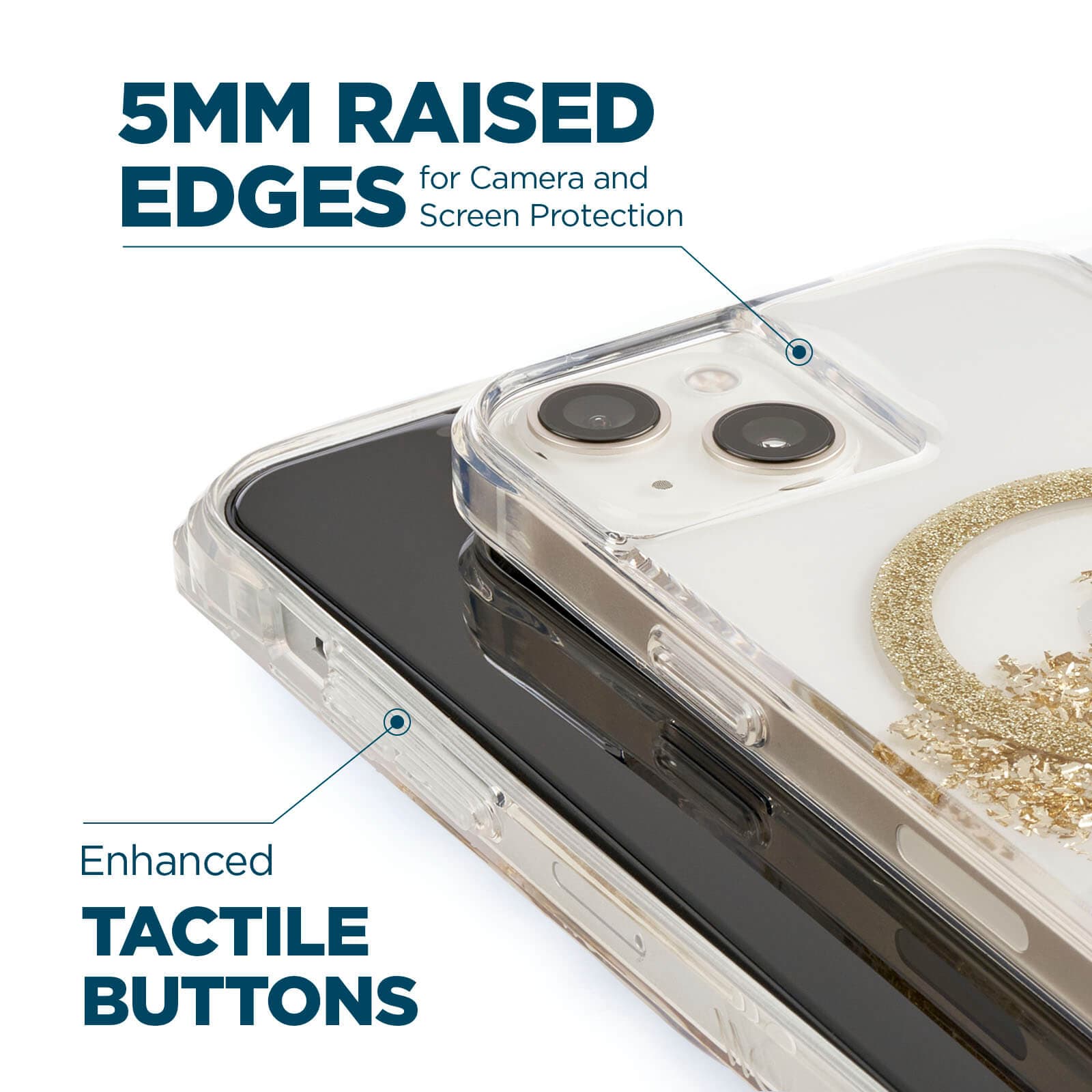 CASE-MATE Phone Cases Karat Marble coque iPhone 14 Plus MagSafe
