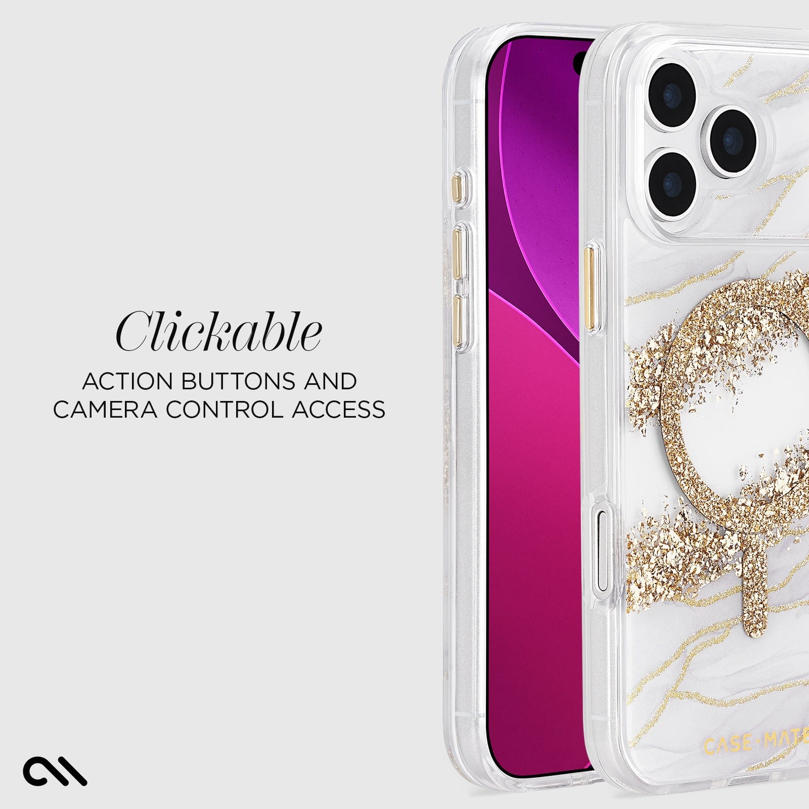 CASE-MATE Phone Cases Karat Granite MagSafe coque iPhone 17 Pro Max