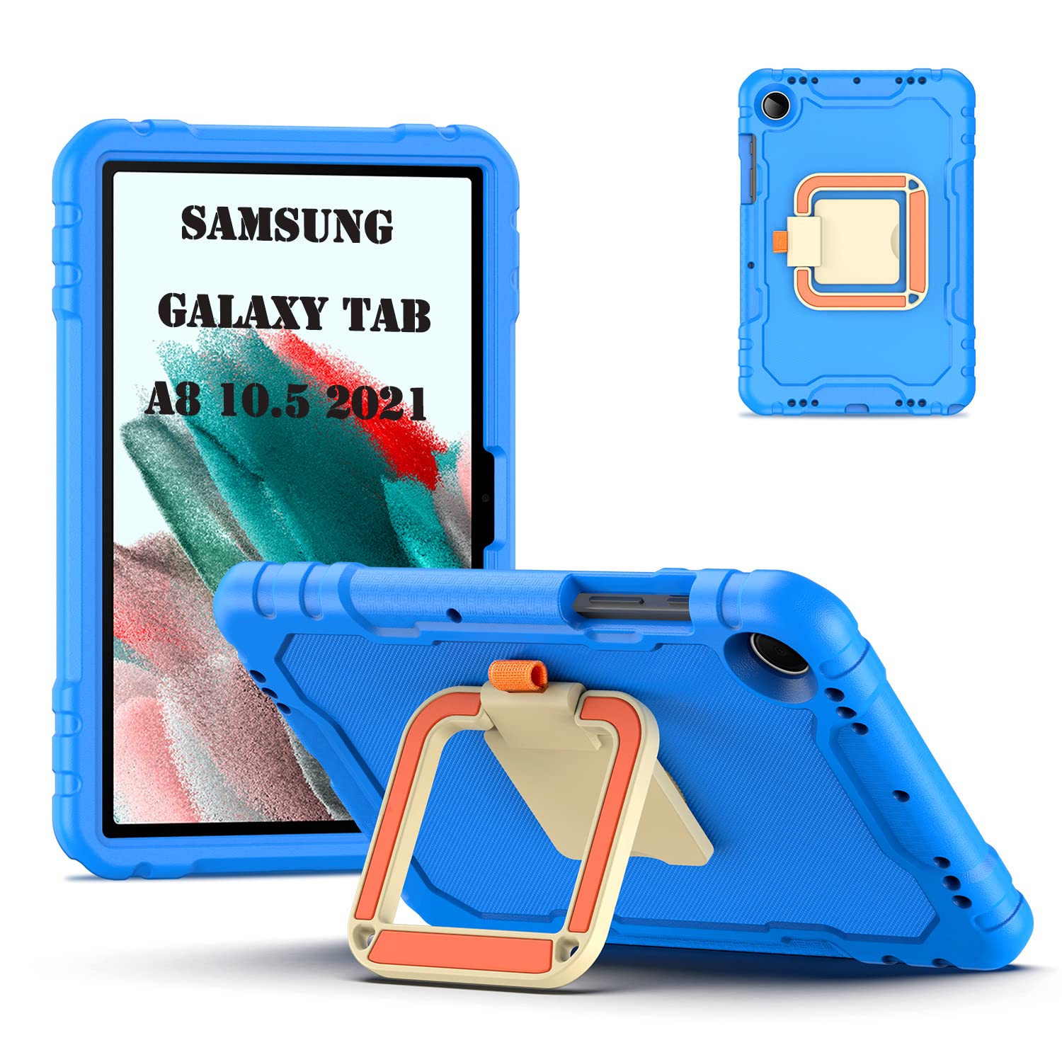 Dux Ducis Panda Series étui Galaxy Tab A8 2021 bleu EVA