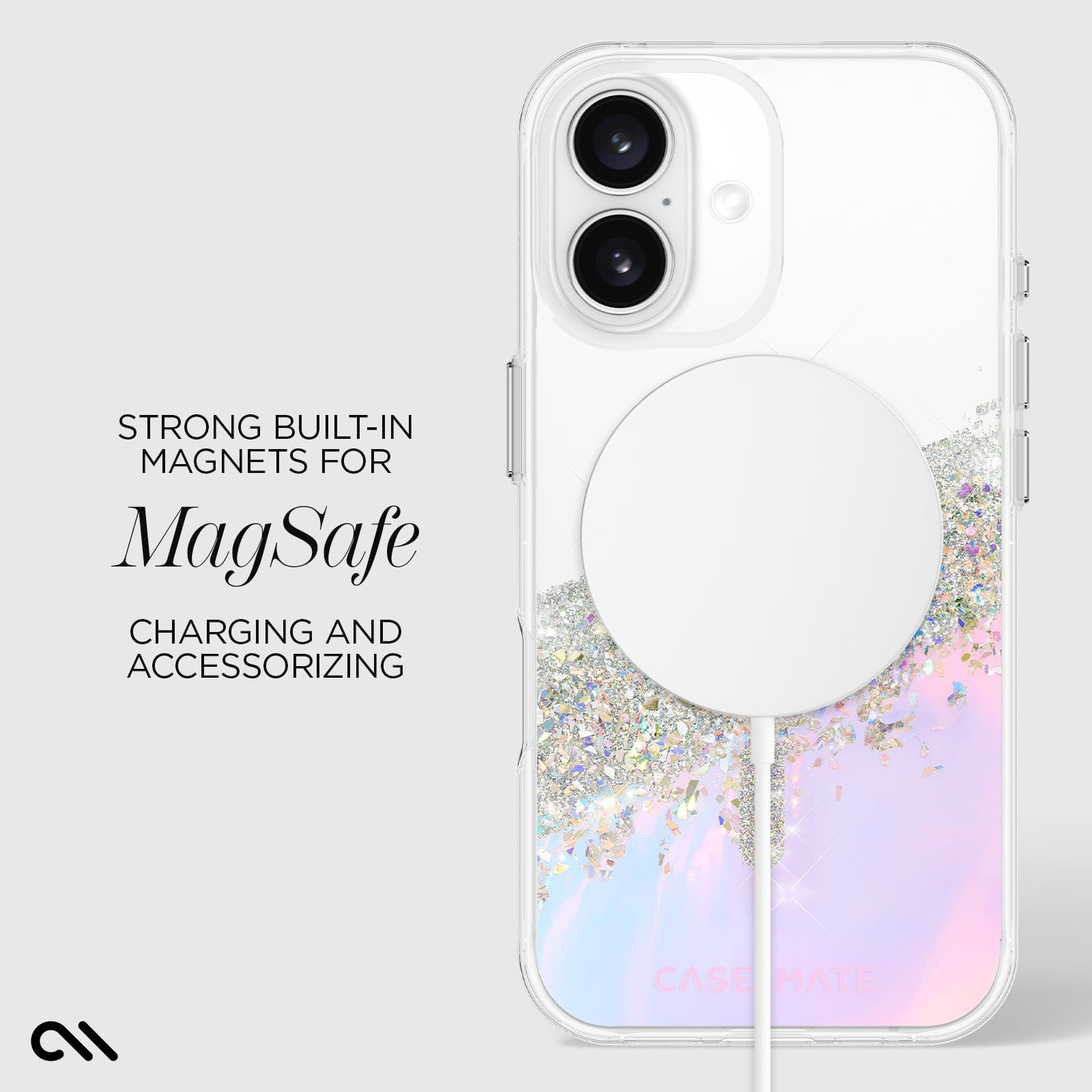 CASE-MATE Phone Cases Karat Soap Bubble MagSafe coque irisée iPhone 16