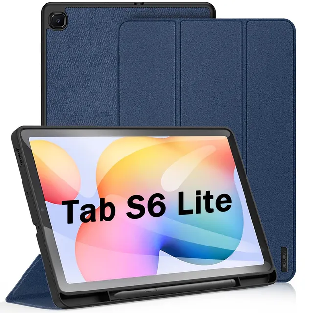 Dux Ducis Domo Series coque Samsung Galaxy Tab S6 Lite 10,4 pouces bleu
