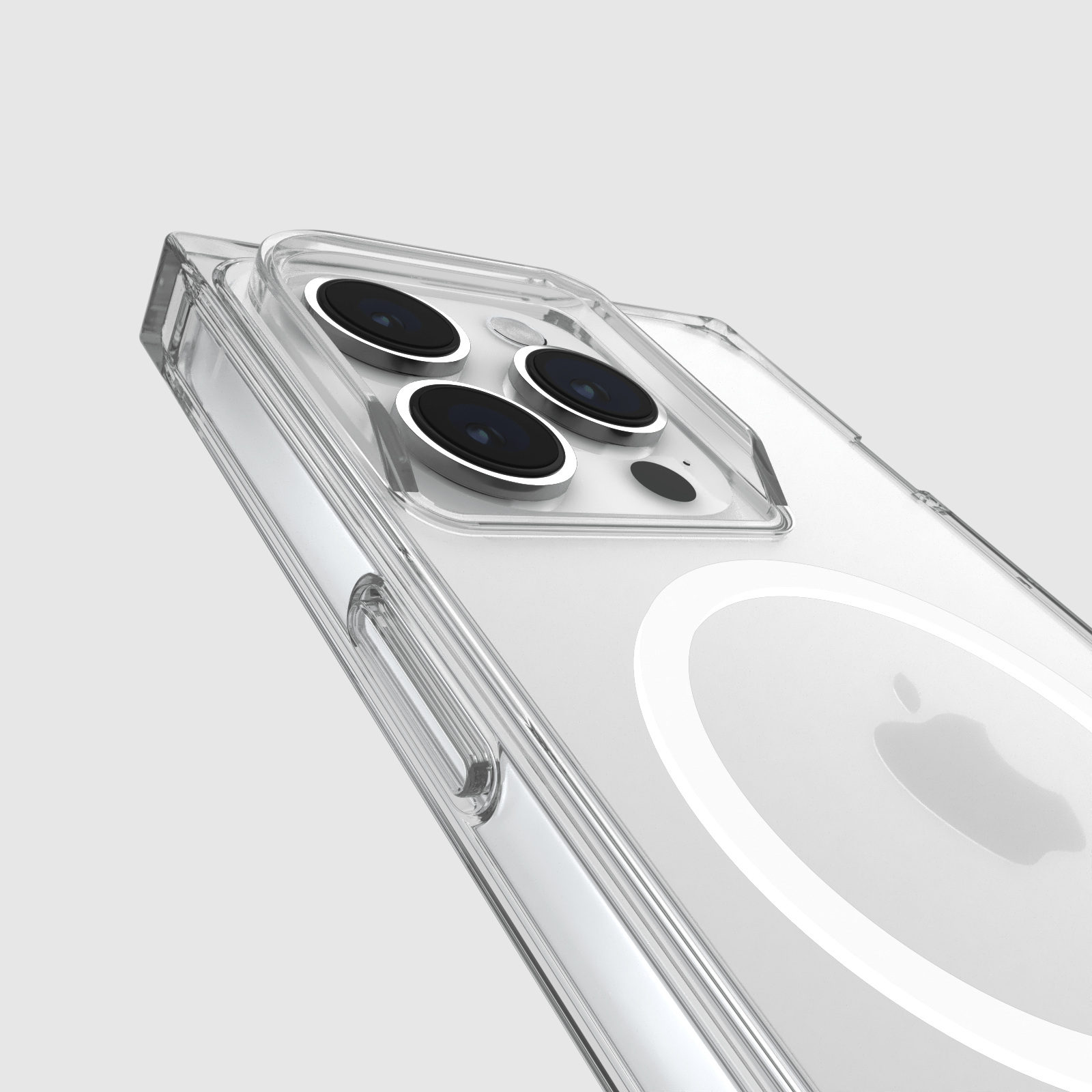 CASE-MATE Phone Cases Clear BLOX MagSafe coque iPhone 15 Pro transparente