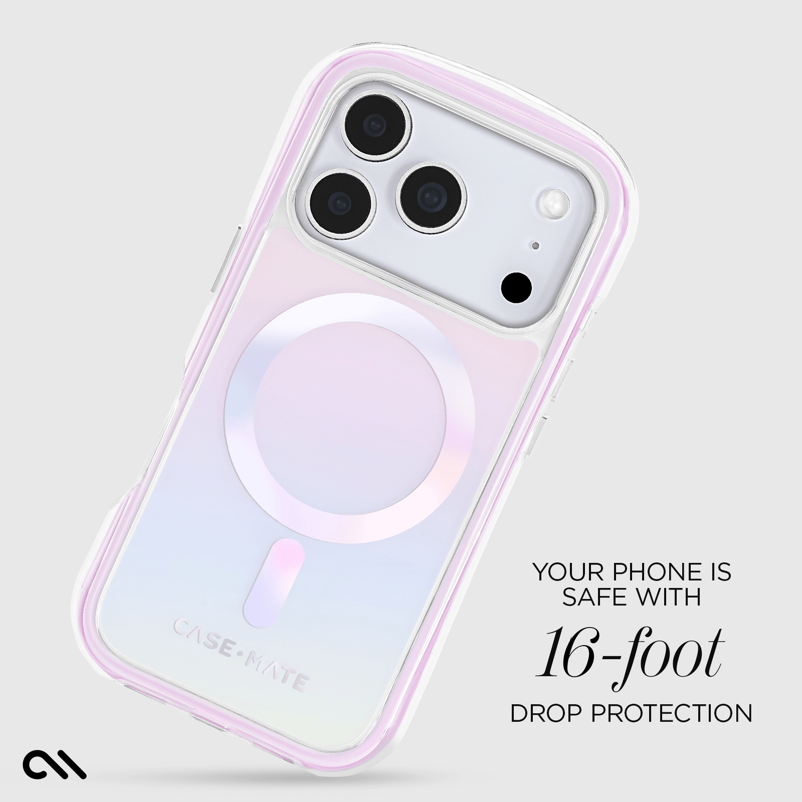 CASE-MATE Phone Cases Jelly Pop Soap Bubble® MagSafe coque iPhone 17 Pro irisée